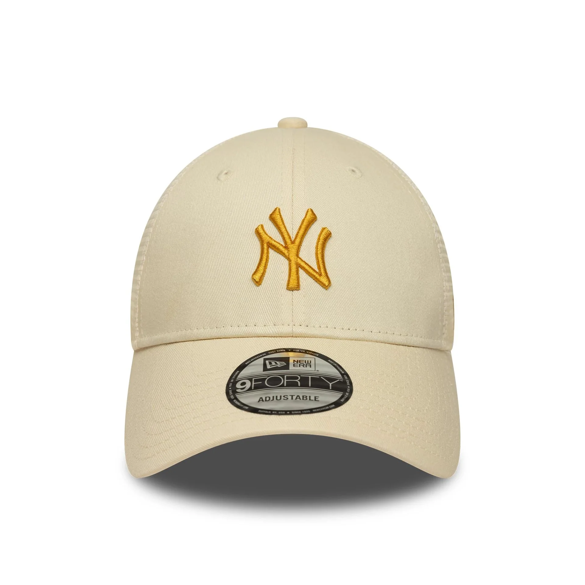 New York Yankees MLB Homefield Cream 9FORTY Trucker Adjustable Cap - Image 2