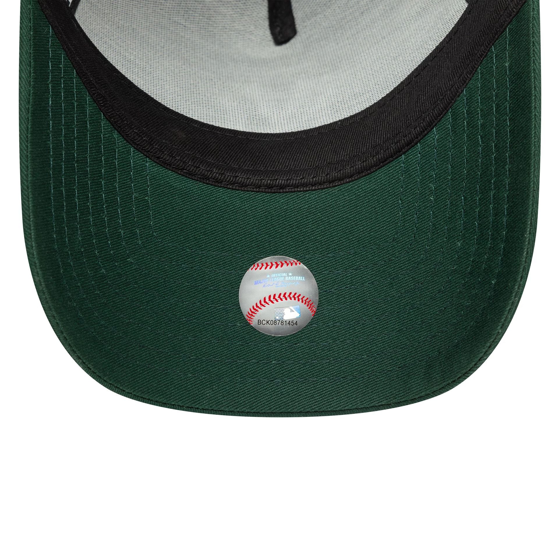 New York Yankees MLB Icon Dark Green 9FORTY E-Frame Adjustable Cap - Image 3