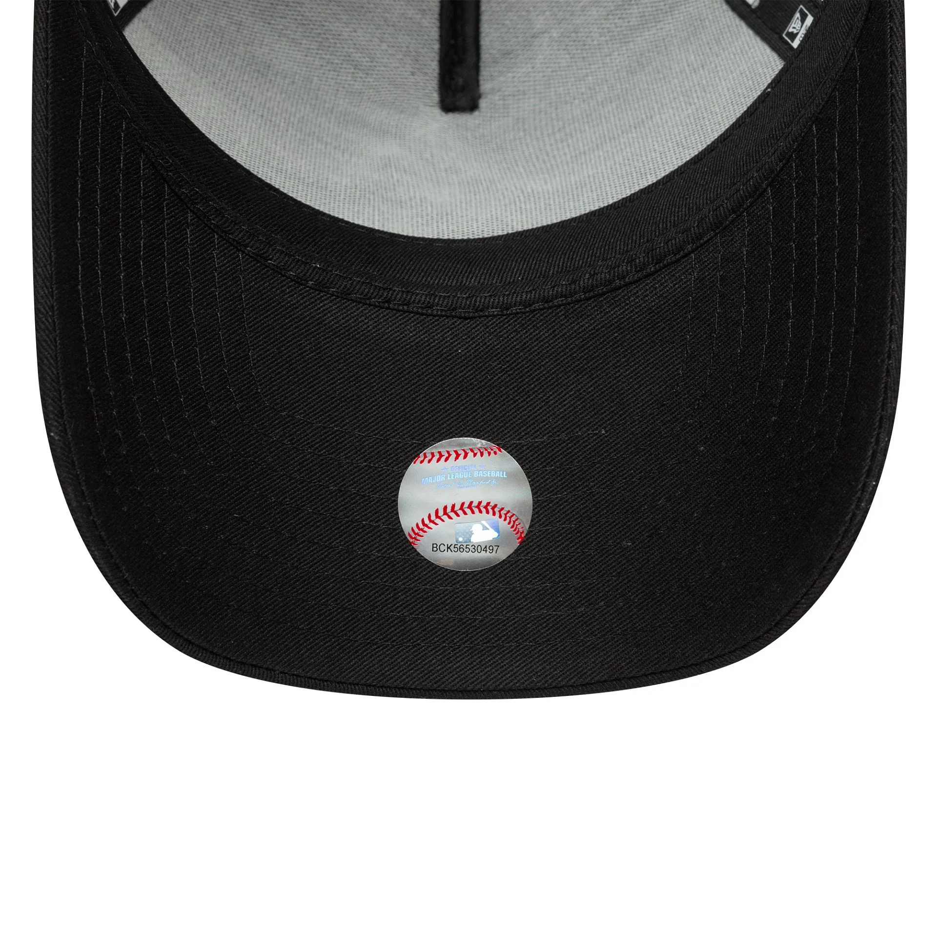 New York Yankees MLB League Essential Black 9FORTY A-Frame Trucker Adjustable Cap - Image 4