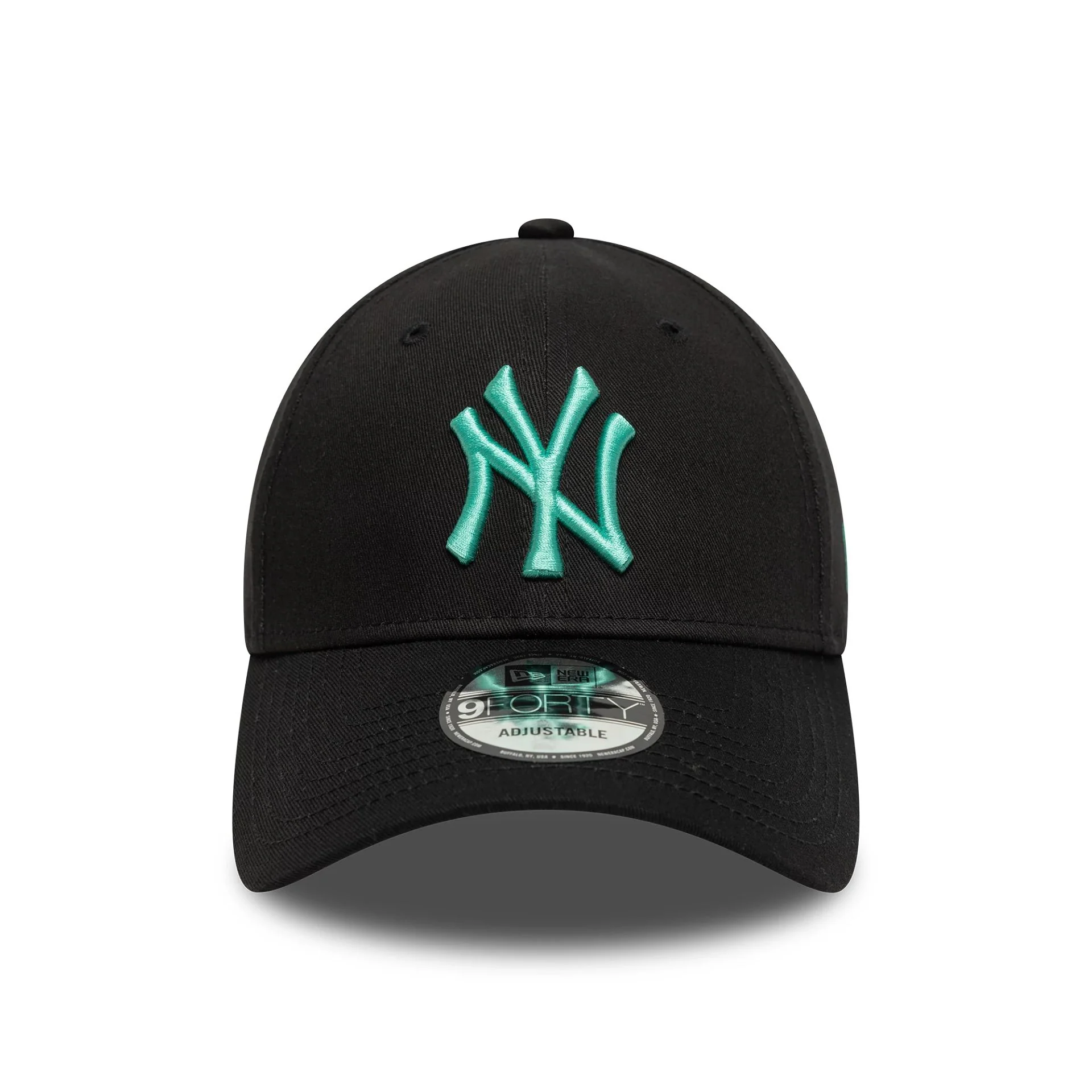 New York Yankees MLB League Essential Black 9FORTY Adjustable Cap - Image 2