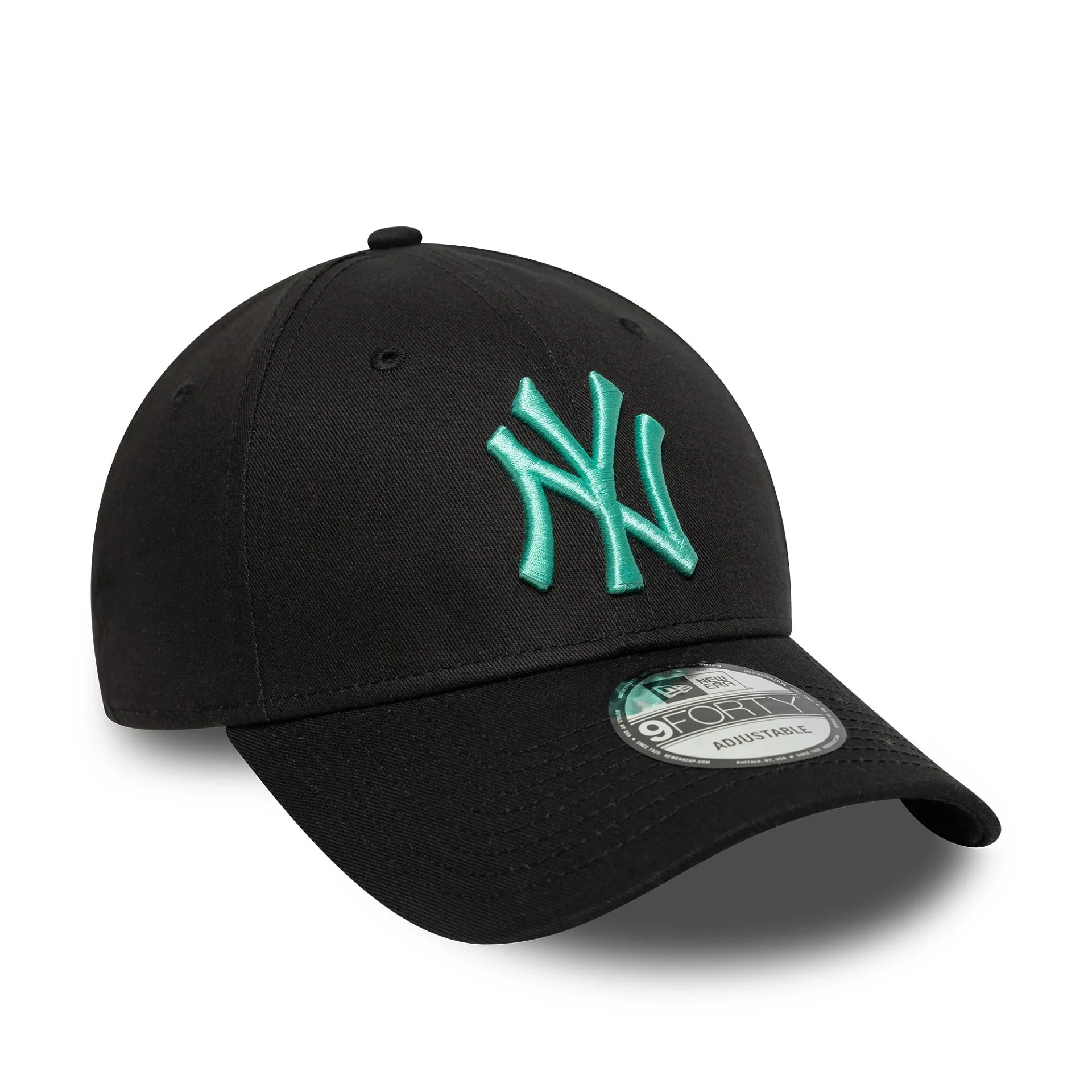 New York Yankees MLB League Essential Black 9FORTY Adjustable Cap - Image 3