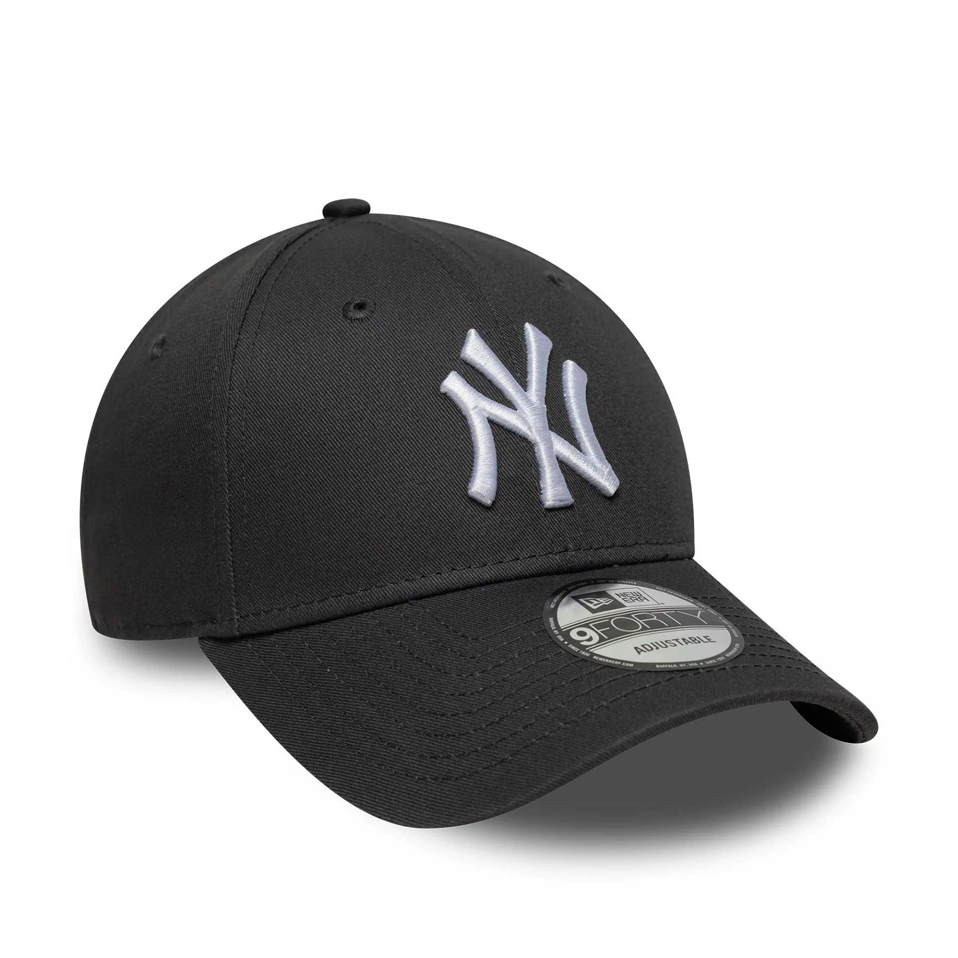 New York Yankees MLB League Essential Charcoal 9FORTY Cap - Image 2