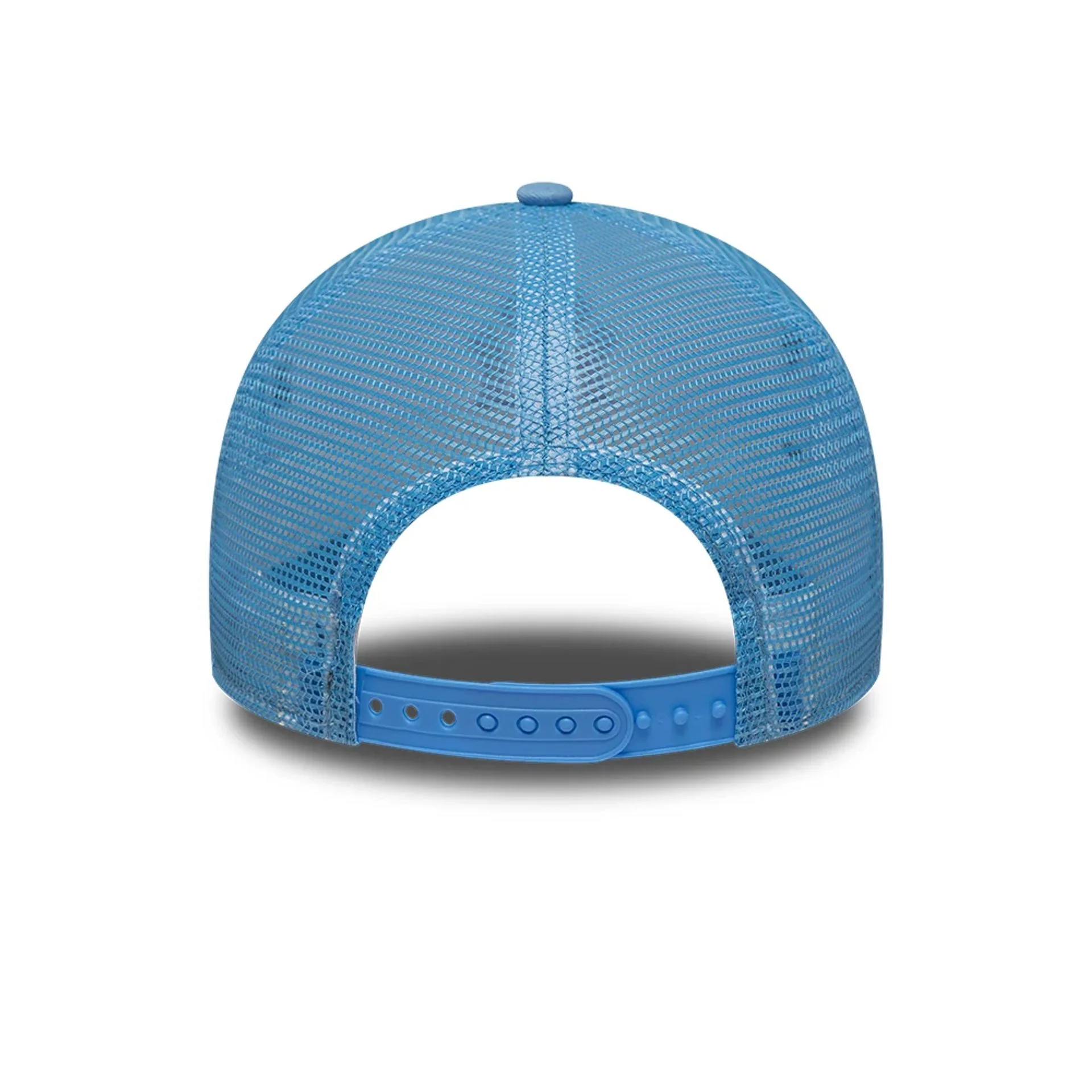 New York Yankees MLB League Essential Pastel Blue 9FORTY A-Frame Trucker Adjustable Cap - Image 3