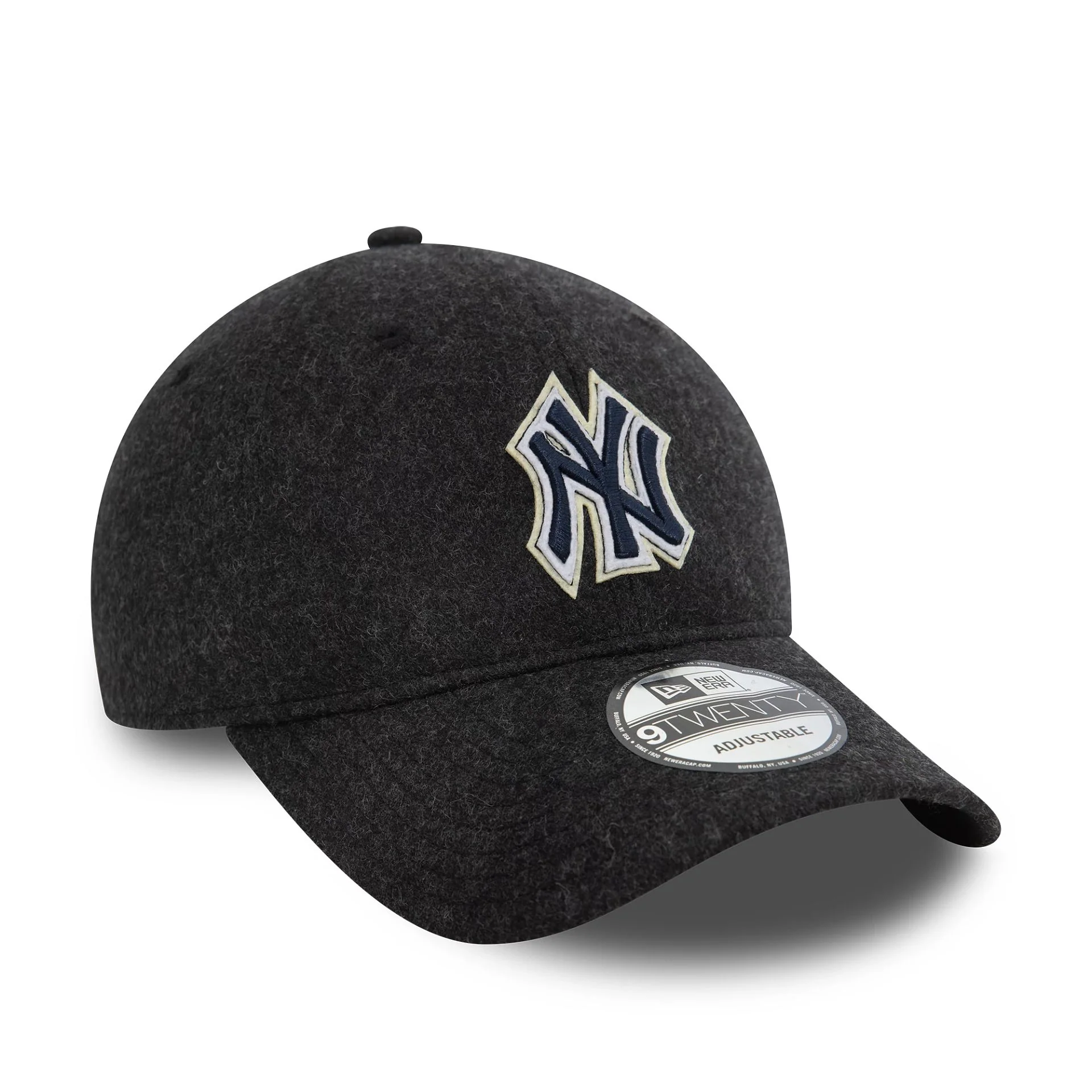 New York Yankees MLB Melton Black 9TWENTY Cap - Image 3
