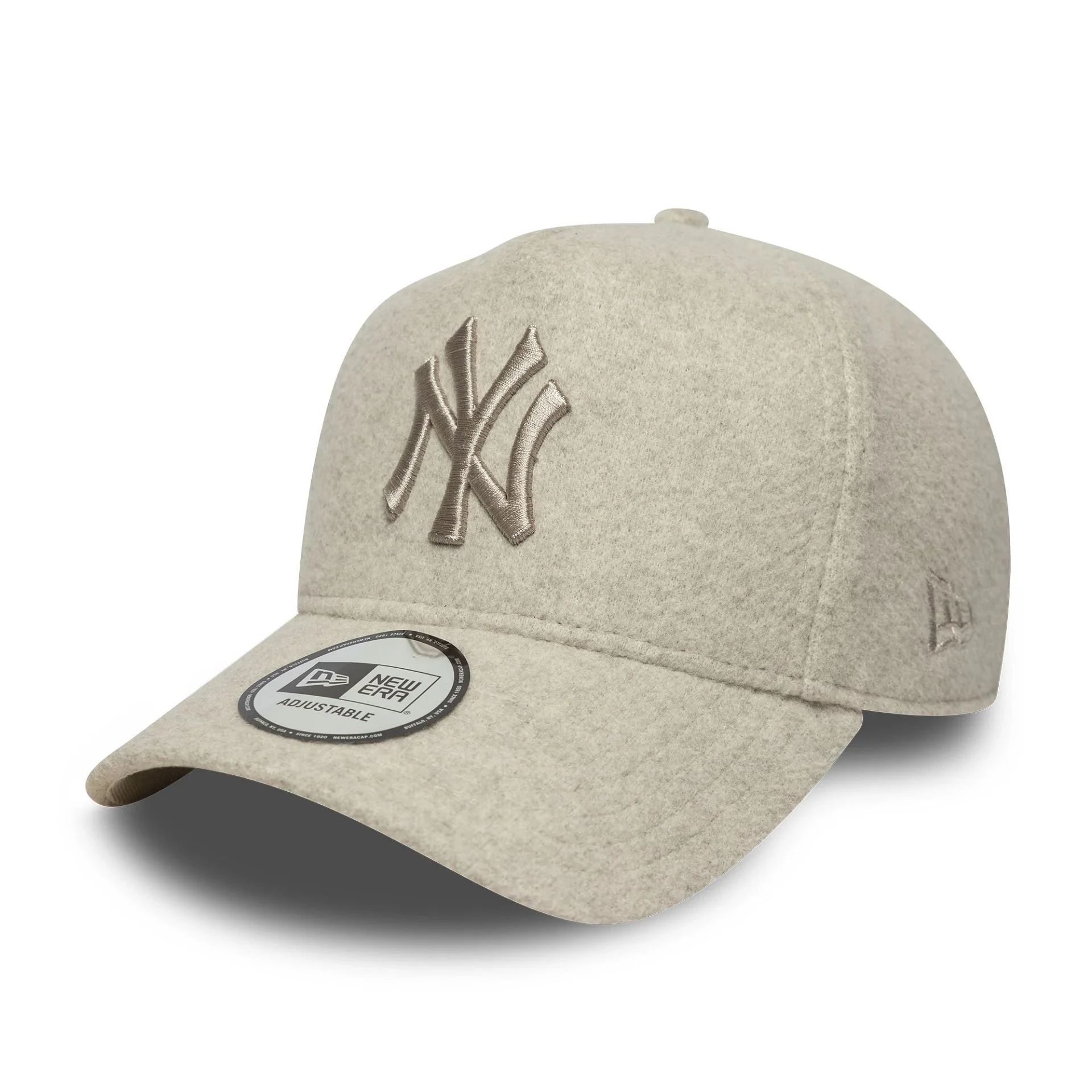 New York Yankees MLB Melton Wool Cream 9FORTY E-Frame Adjustable Cap - Image 5