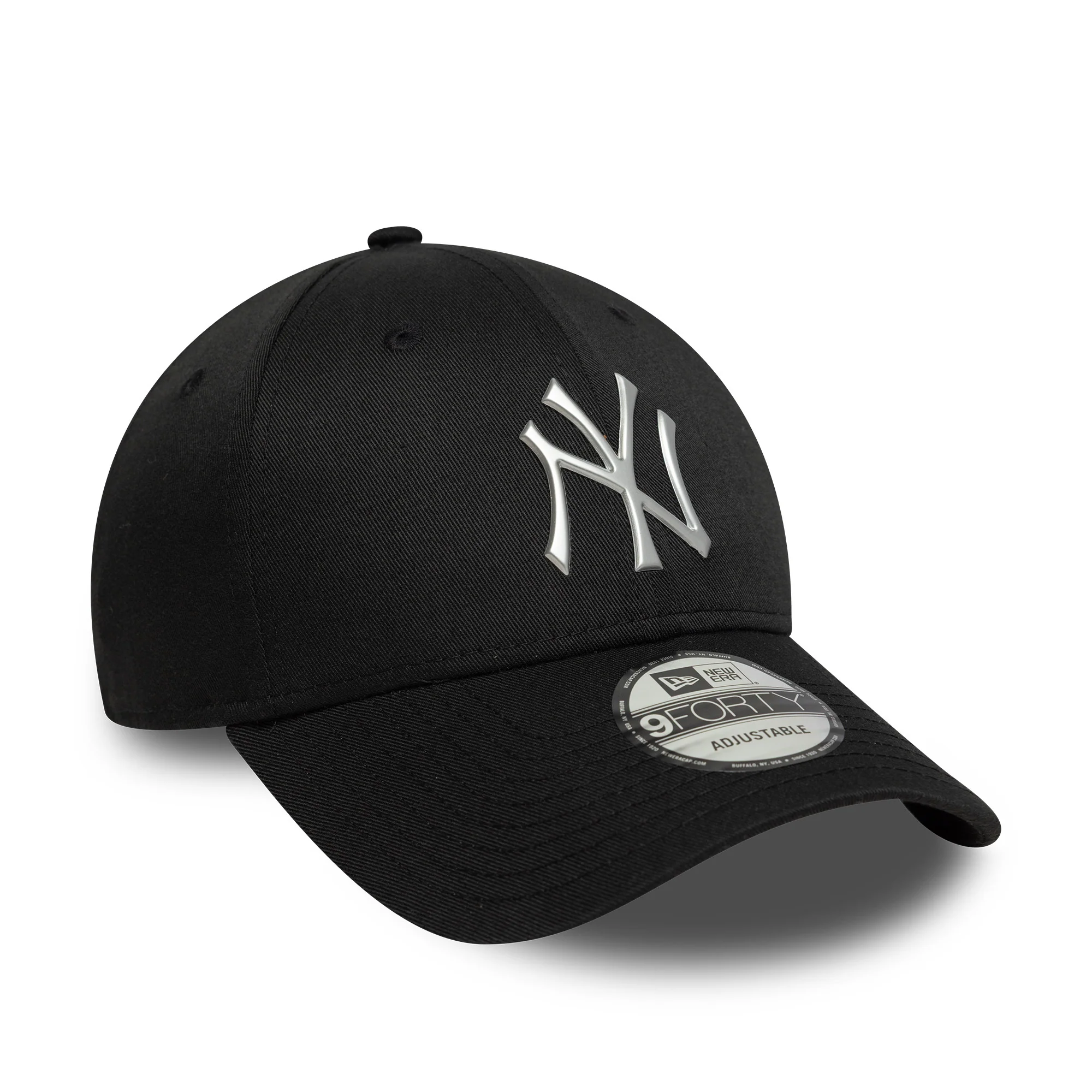 New York Yankees MLB Metallic Black 9FORTY Cap - Image 2