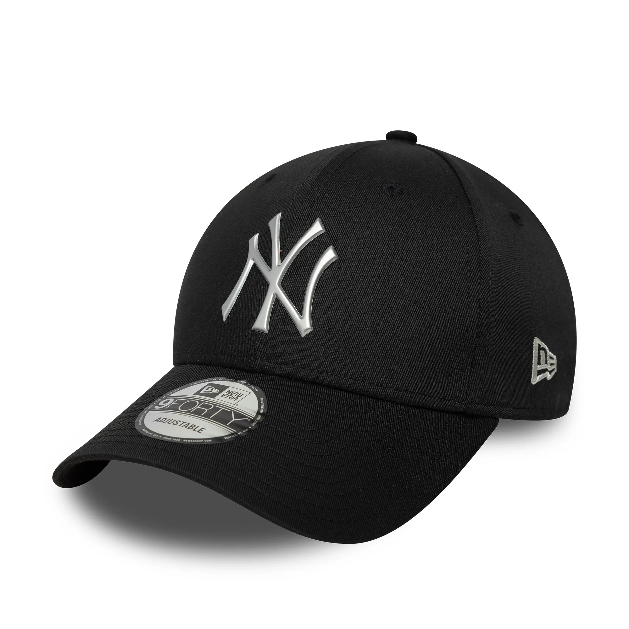 New York Yankees MLB Metallic Black 9FORTY Cap - Image 6