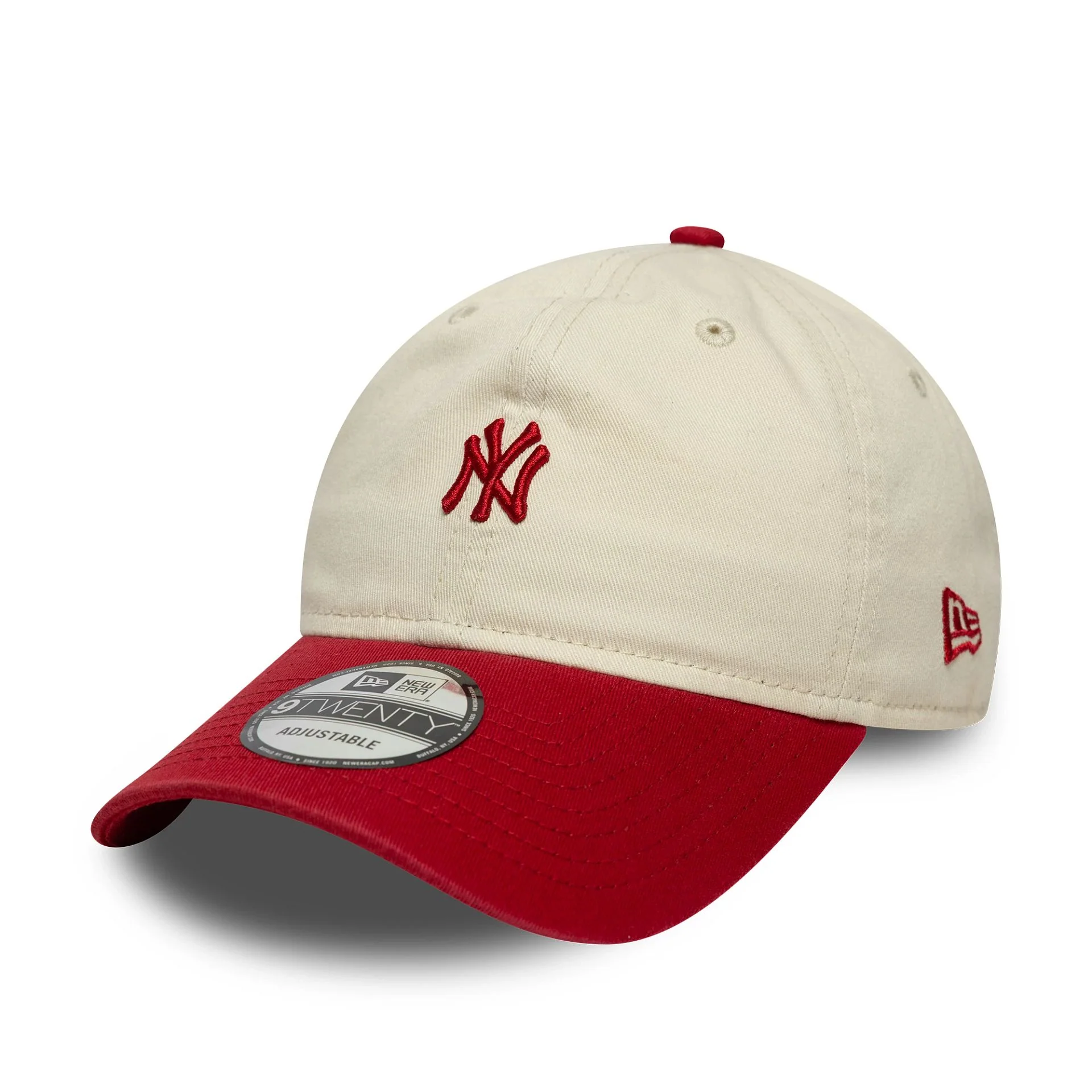 New York Yankees MLB Mini Logo Red 9TWENTY Cap - Image 5