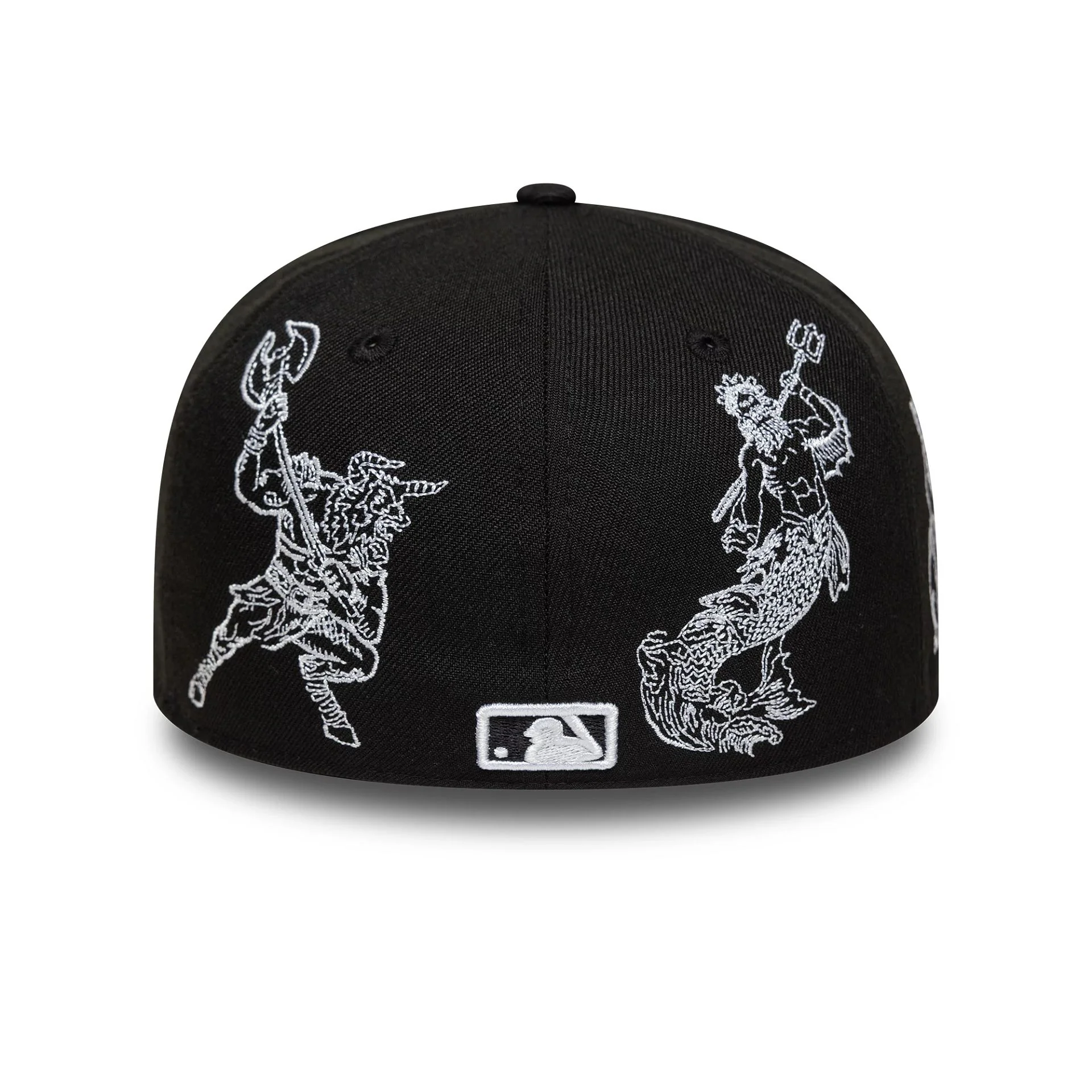 New York Yankees MLB Mythical Black 59FIFTY FItted Cap - Image 4