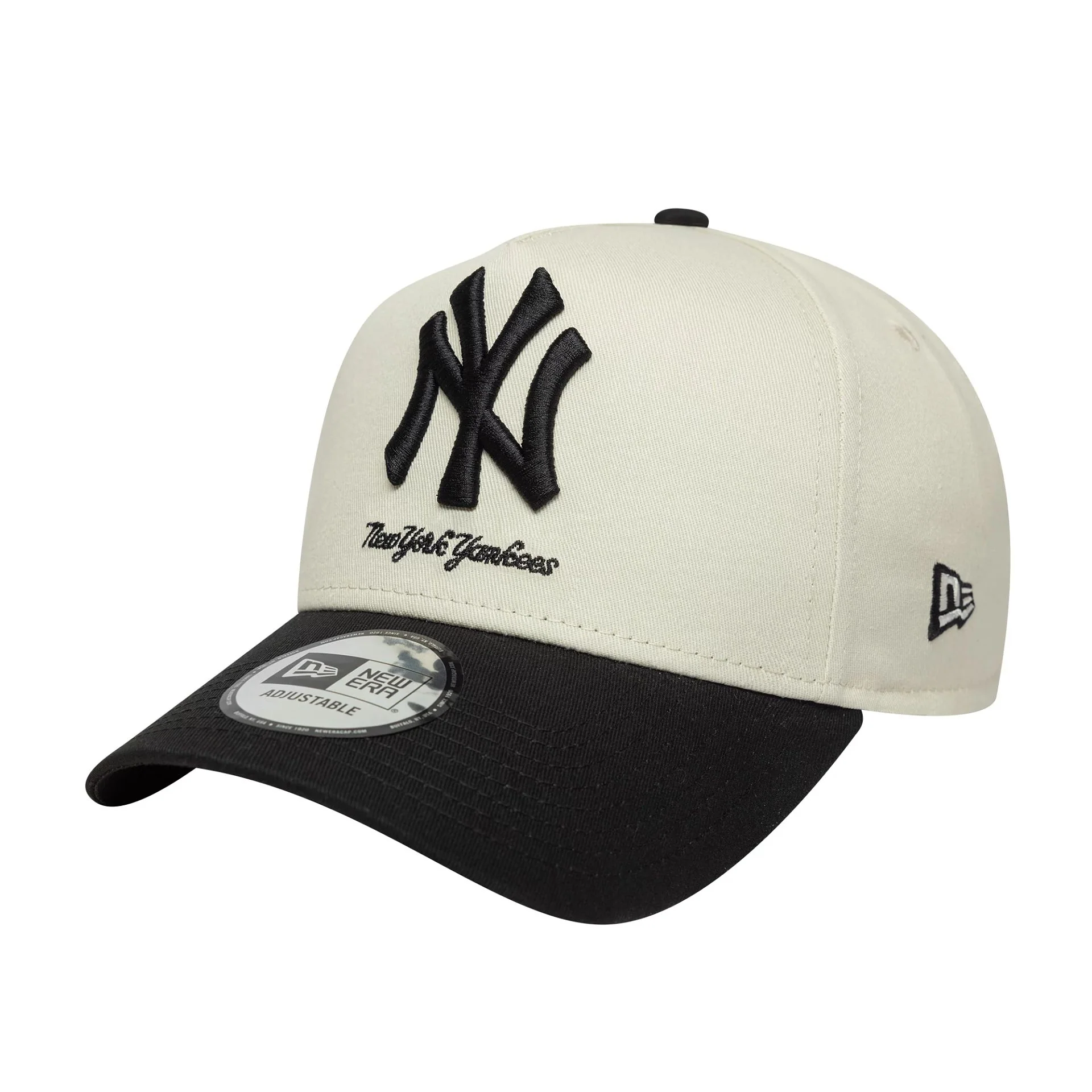 New York Yankees MLB Mythical Cream 9FORTY E-Frame Adjustable Cap - Image 3