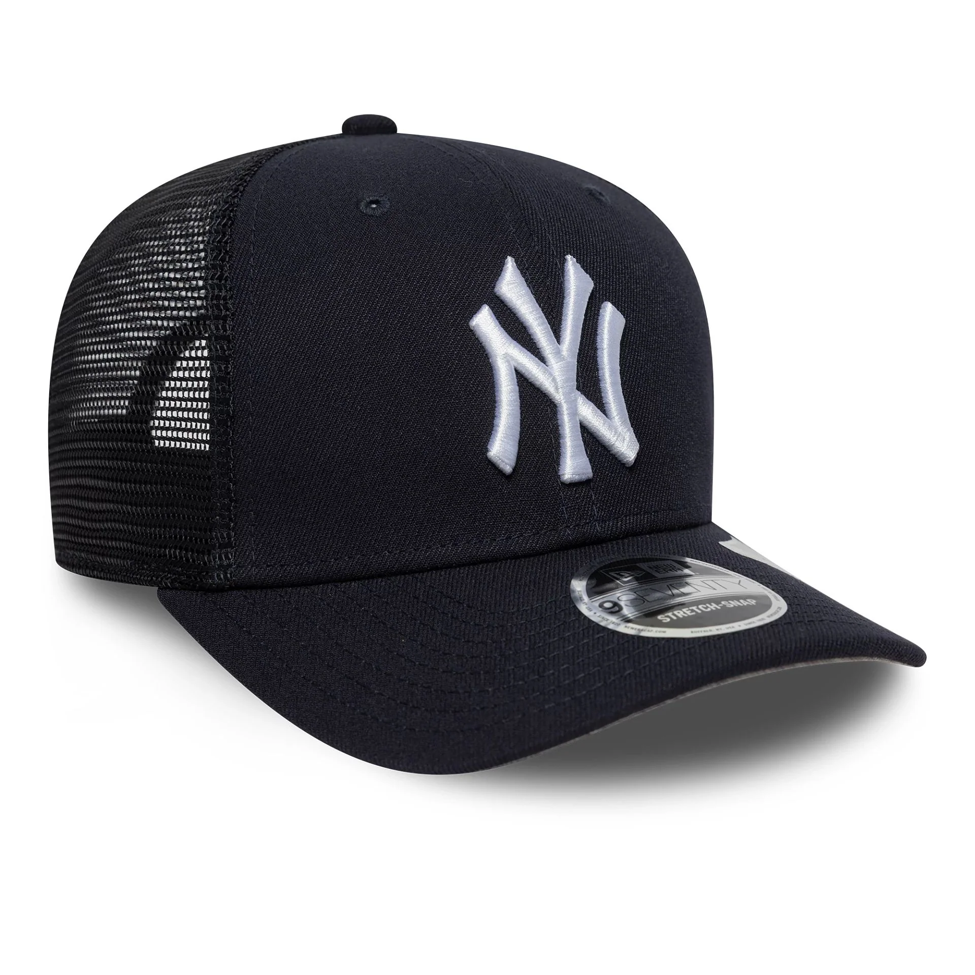 New York Yankees MLB Official Team Colour Navy 9SEVENTY Stretch Snap Adjustable Cap - Image 4