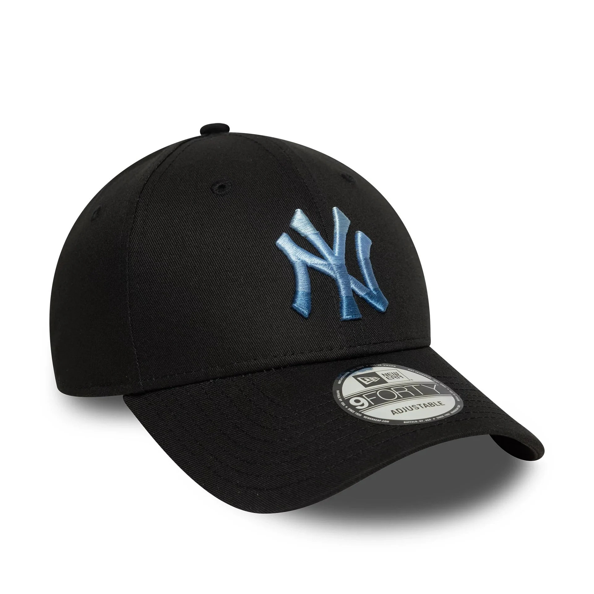 New York Yankees MLB Ombre Infill Black 9FORTY Adjustable Cap - Image 2