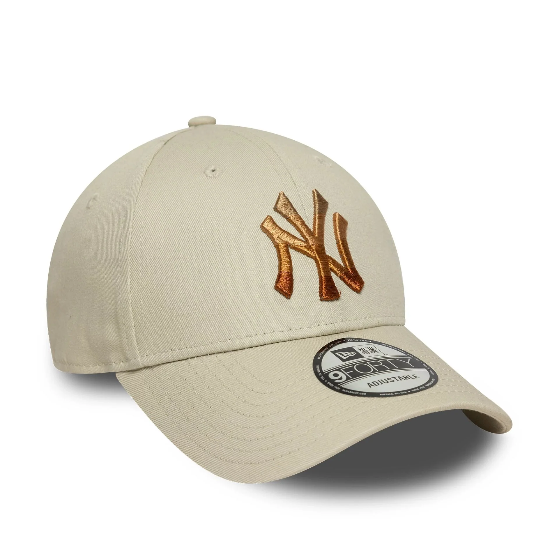 New York Yankees MLB Ombre Infill Cream 9FORTY Adjustable Cap - Image 2