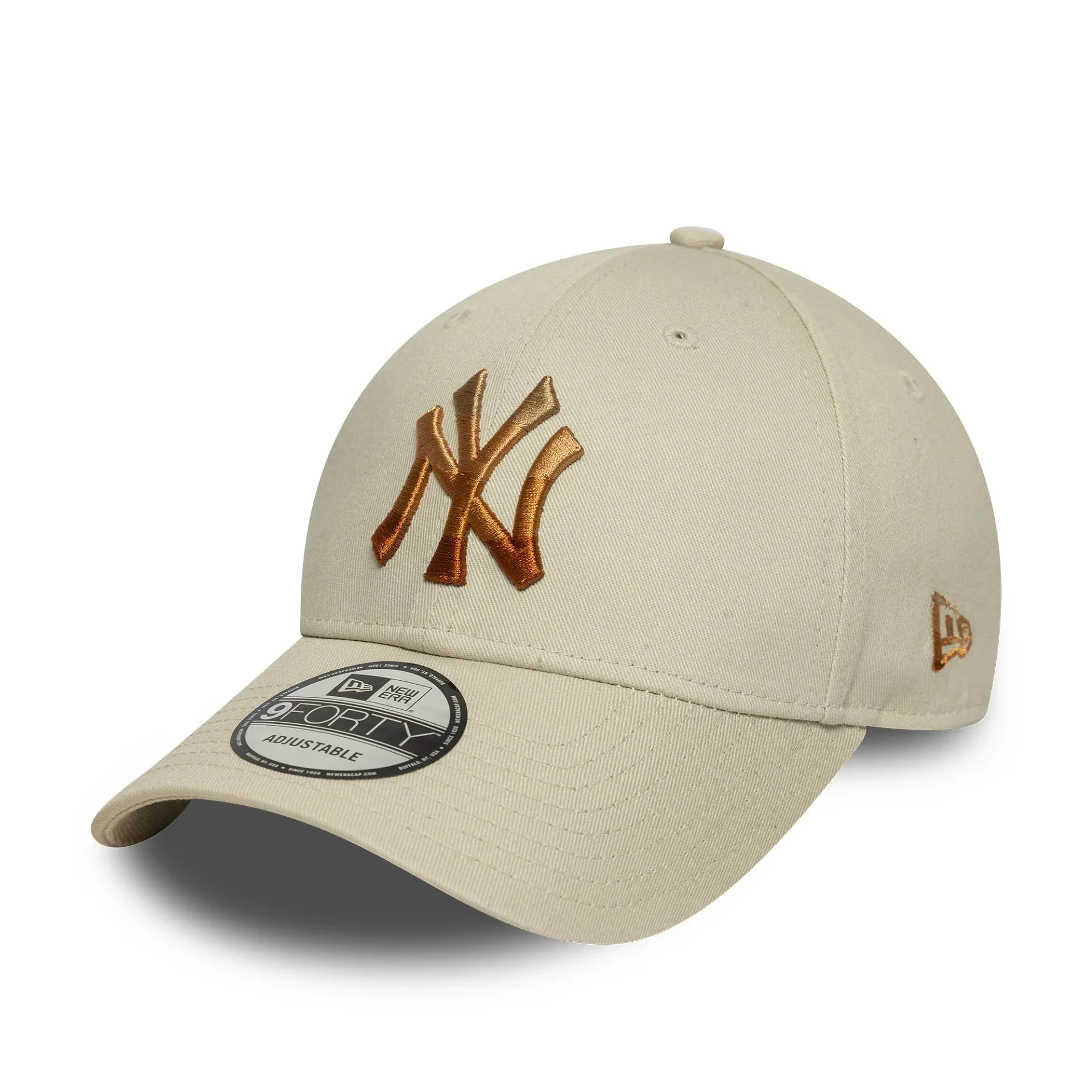 New York Yankees MLB Ombre Infill Cream 9FORTY Adjustable Cap - Image 5