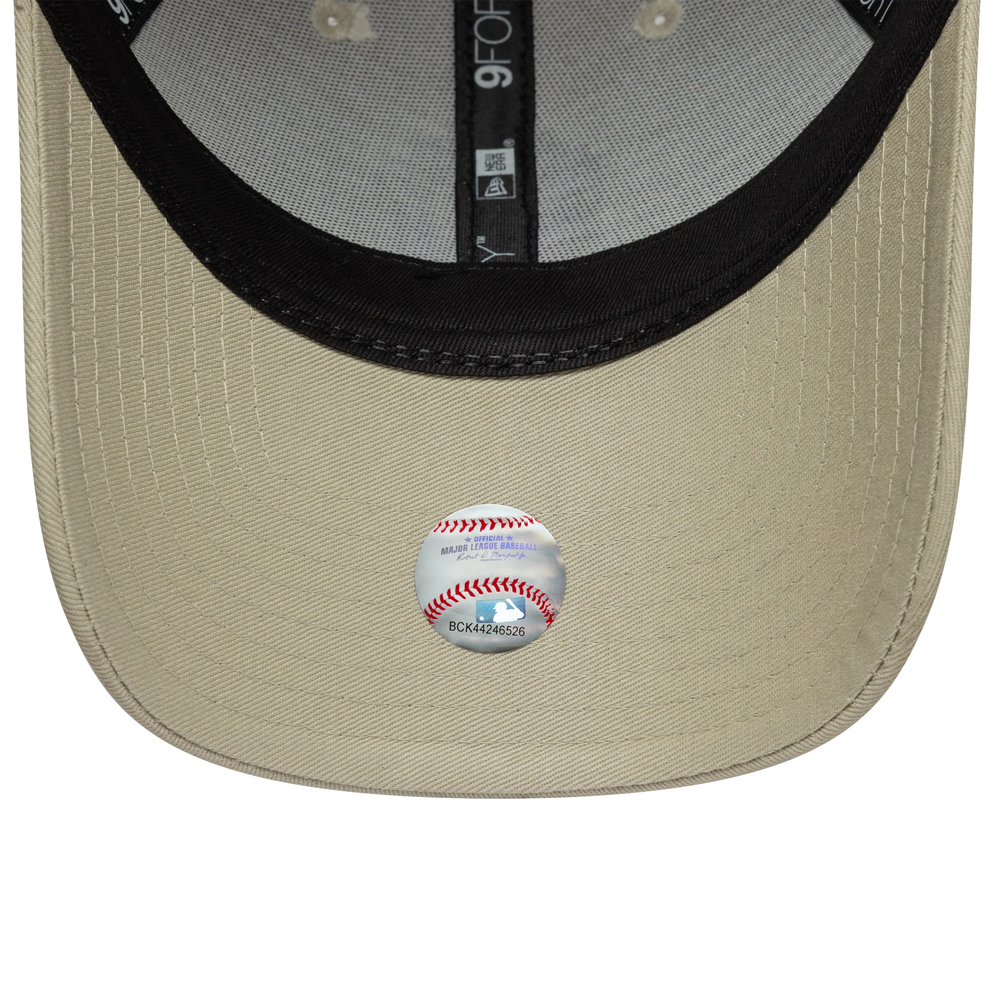 New York Yankees MLB Outline Camo Cream 9FORTY Cap - Image 4