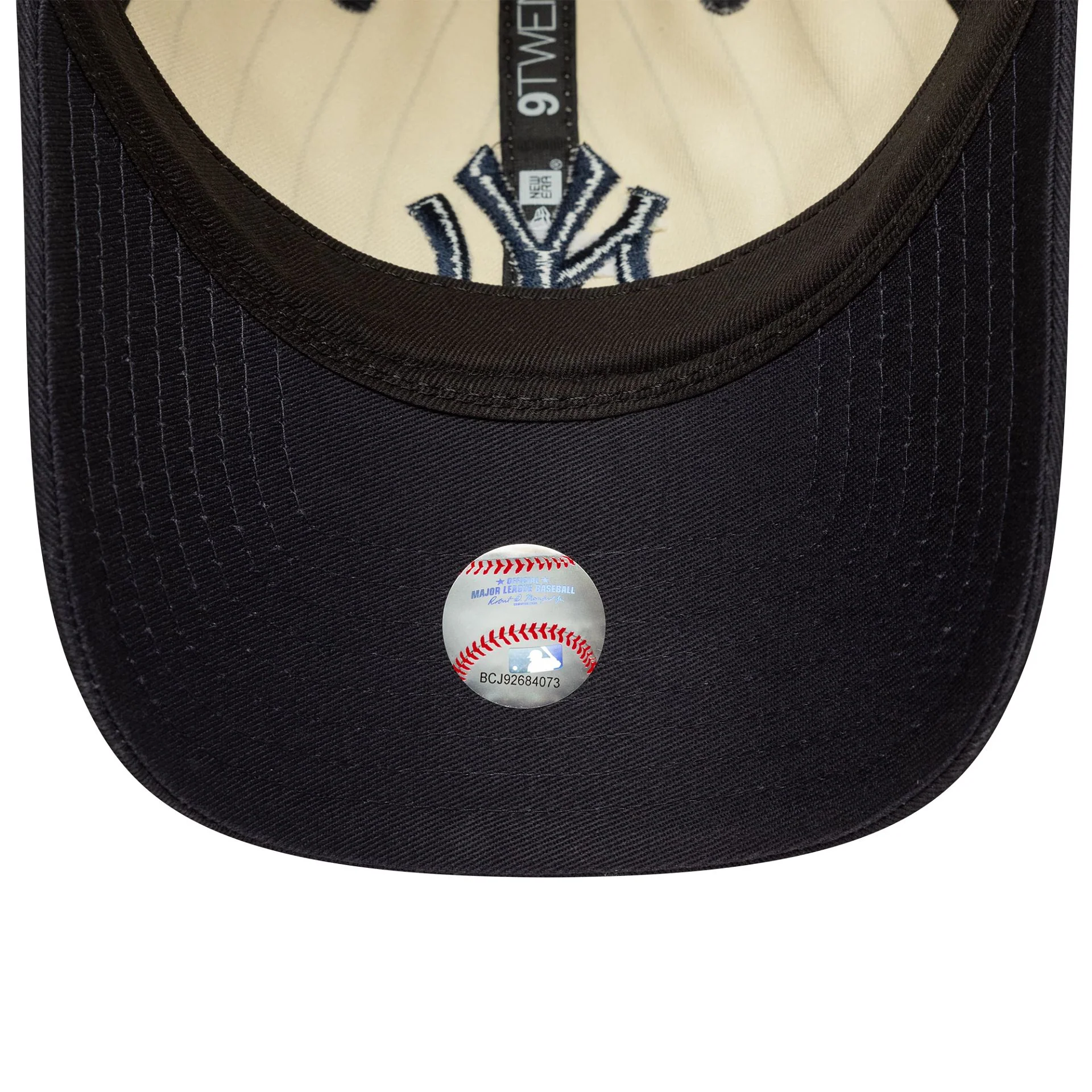 New York Yankees MLB Pinstripe Navy 9TWENTY Adjustable Cap - Image 4