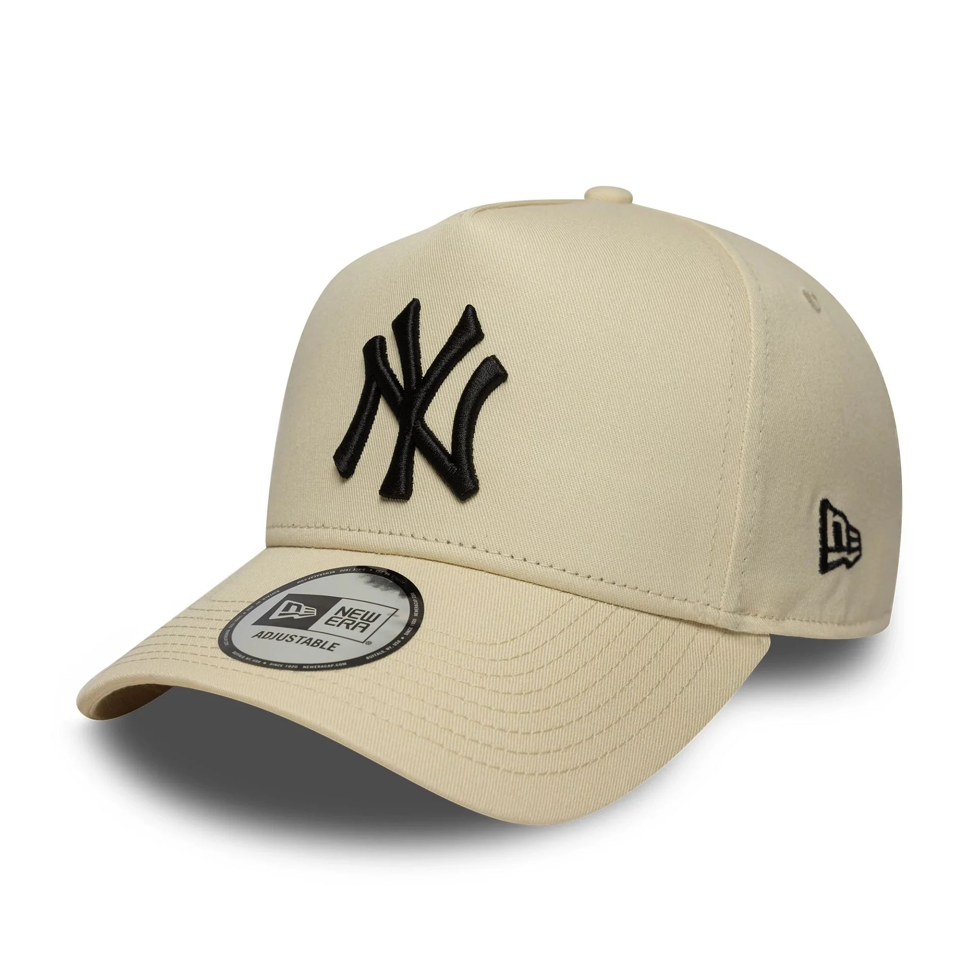 New York Yankees MLB Sidepatch Light Beige 9FORTY E-Frame Adjustable Cap - Image 5