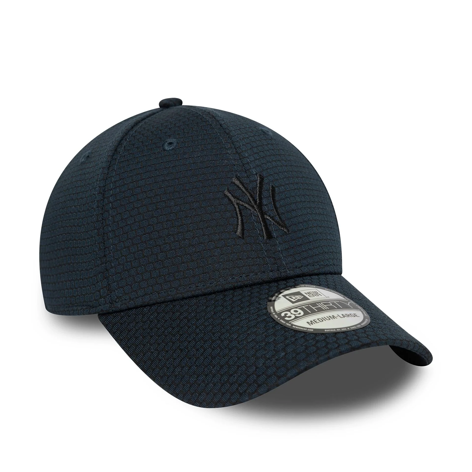 New York Yankees MLB Stretch Mesh Dark Blue 39THIRTY Stretch-Fit Cap - Image 2