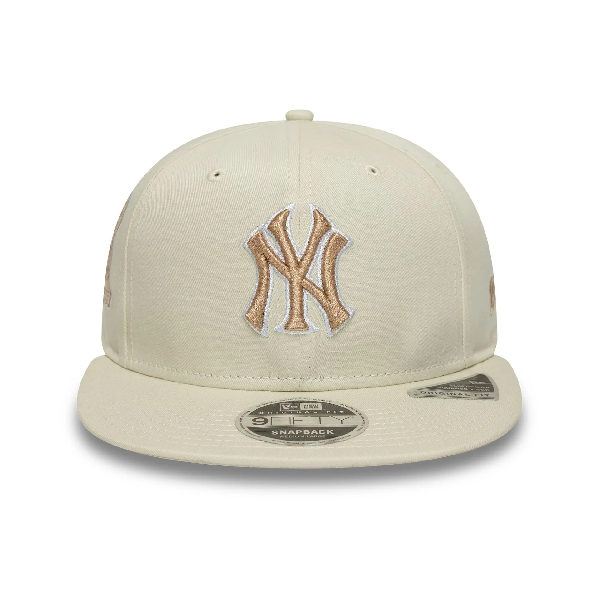 New York Yankees MLB World Series Cream 9FIFTY Original Fit Snapback Adjustable Cap - Image 3