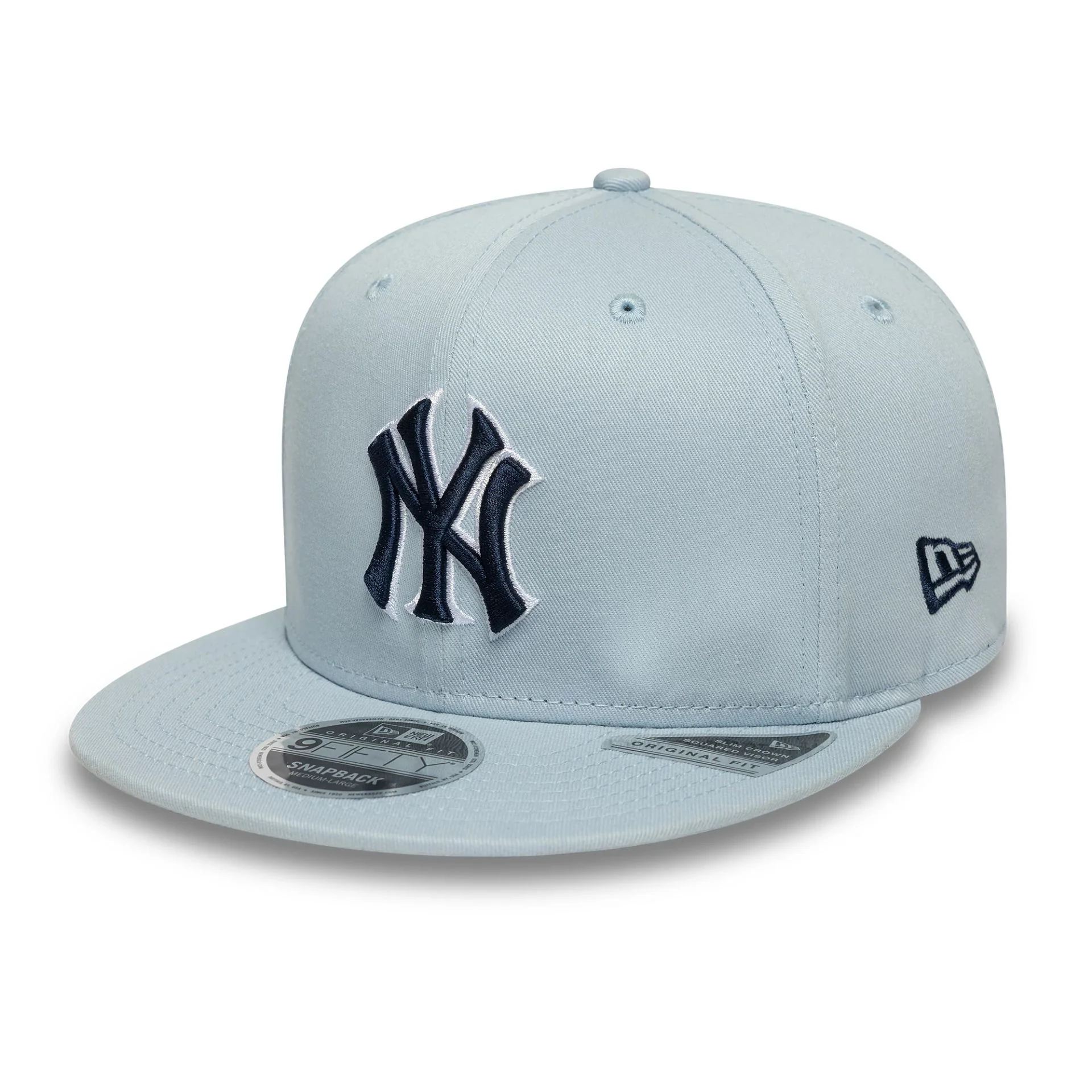 New York Yankees MLB World Series Pastel Blue 9FIFTY Original Fit Snapback Adjustable Cap - Image 3