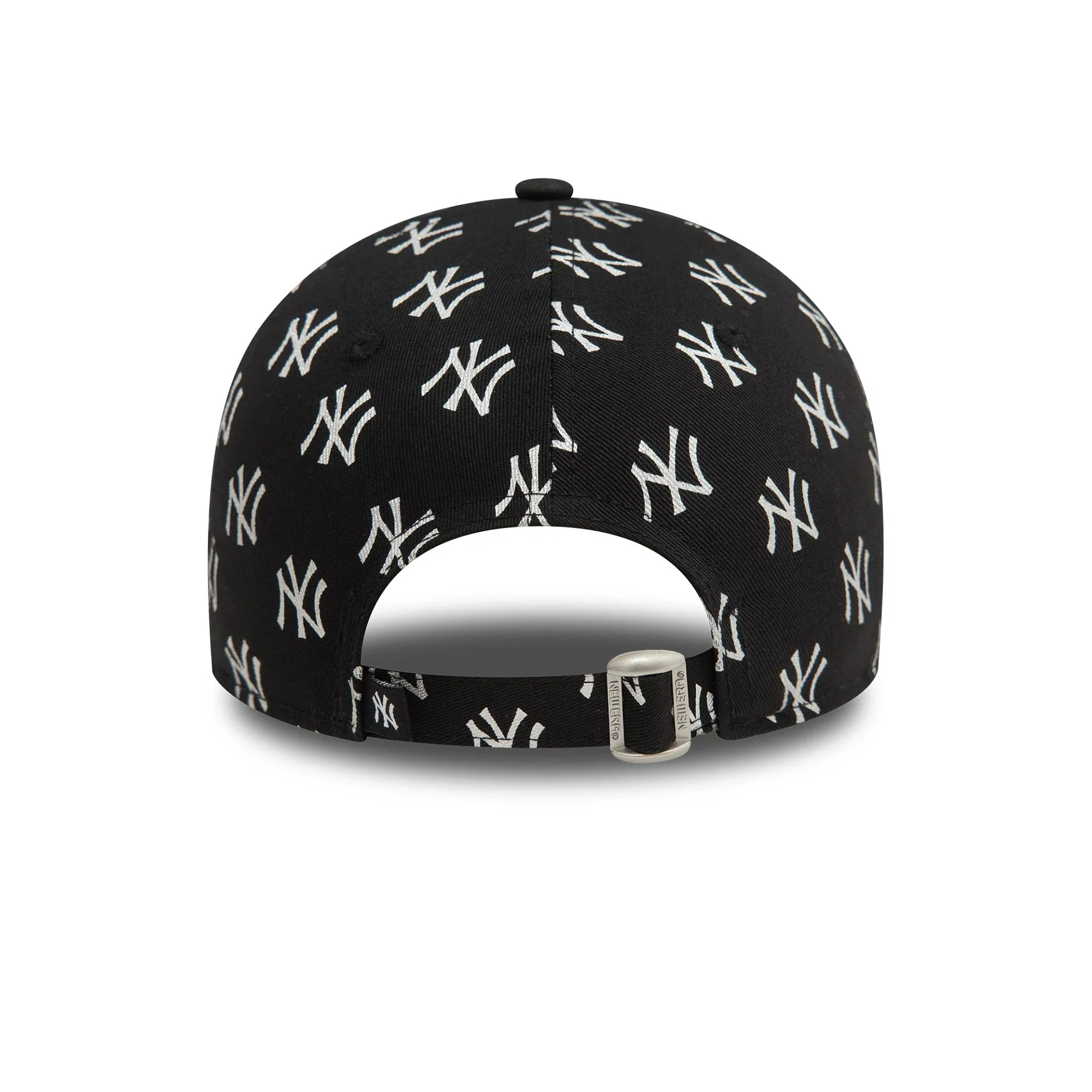 New York Yankees Womens Metallic Mono Black 9FORTY Adjustable Cap - Image 4
