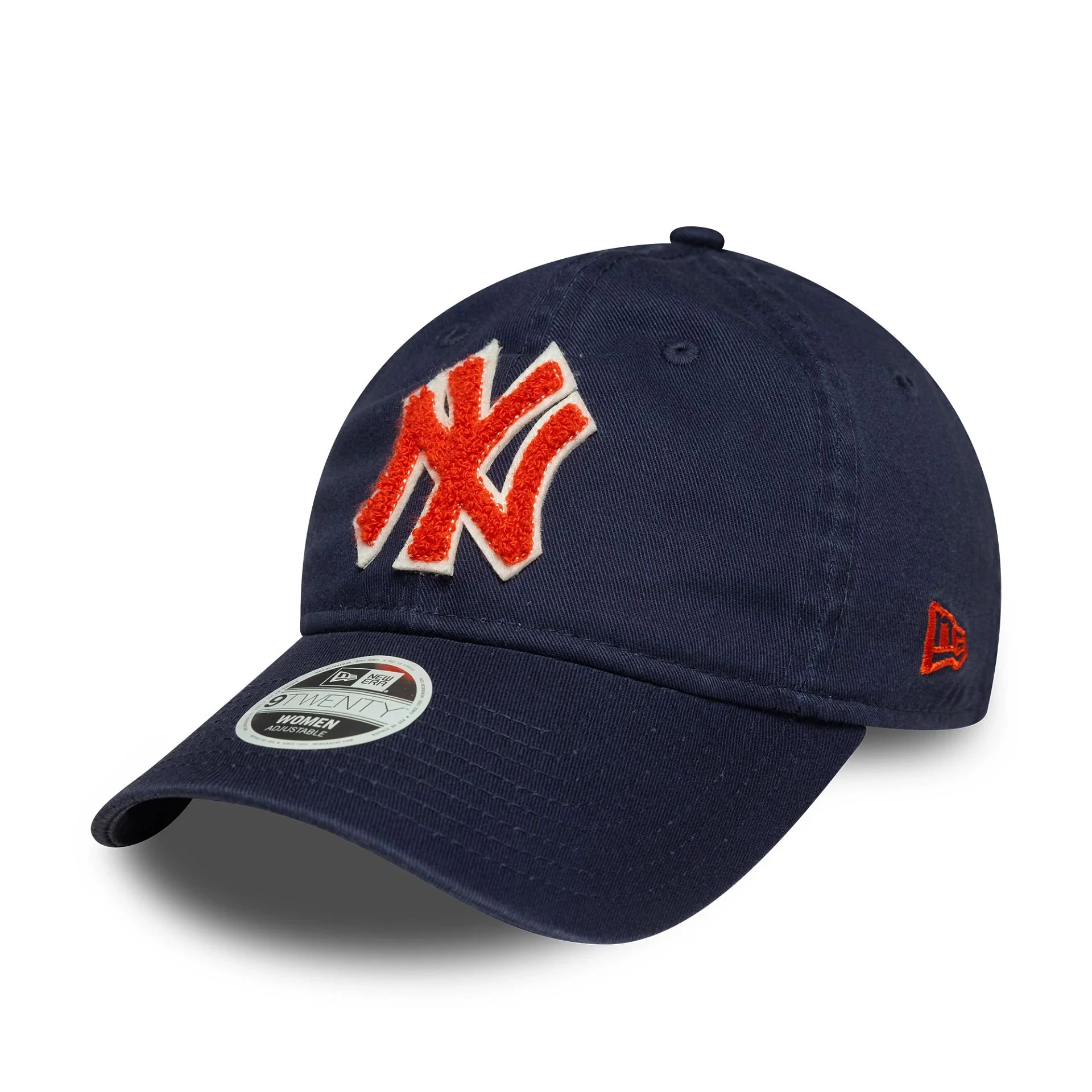 New York Yankees Womens MLB Boucle Navy 9TWENTY Adjustable Cap - Image 5