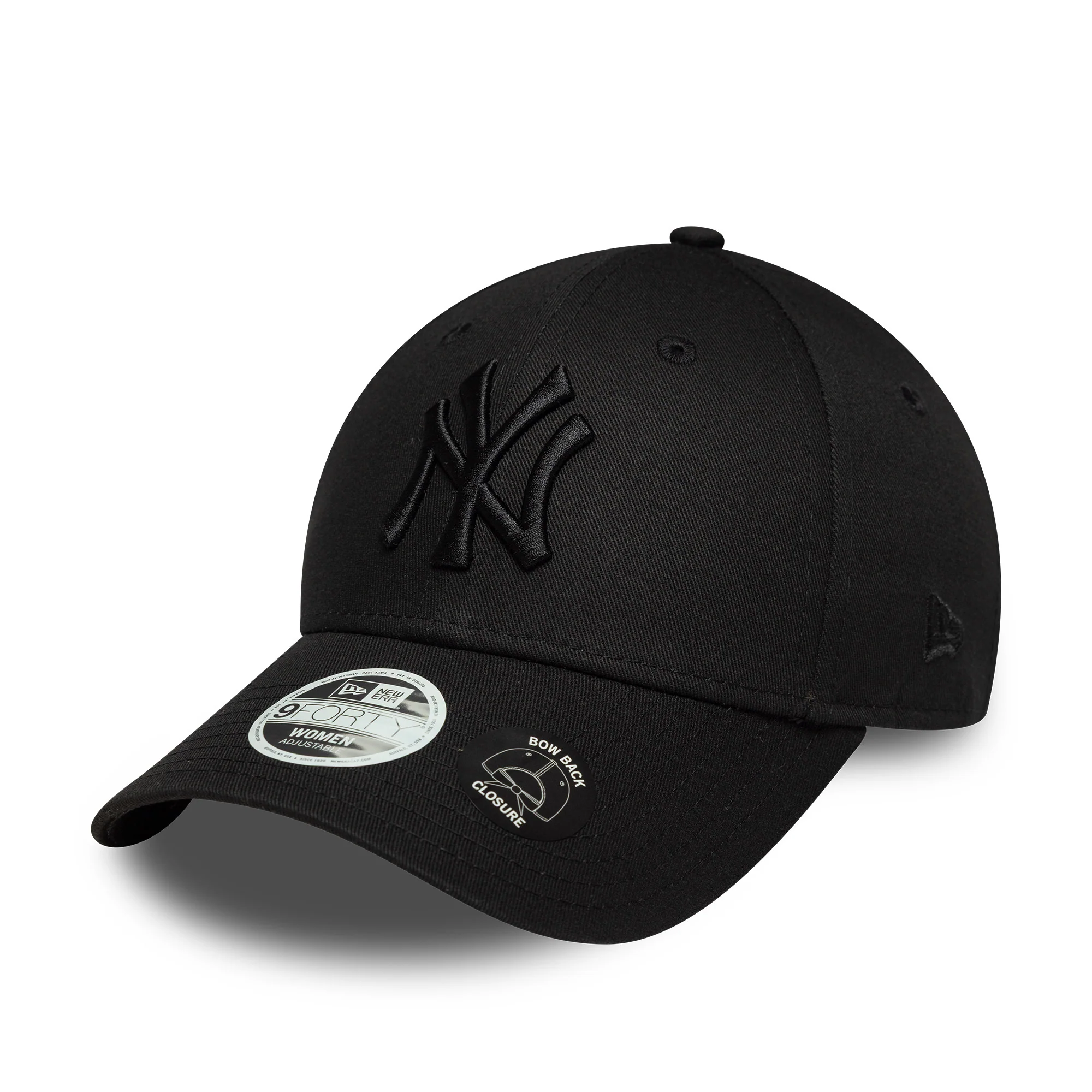 New York Yankees Womens MLB Bowback Black 9FORTY Cap - Image 5