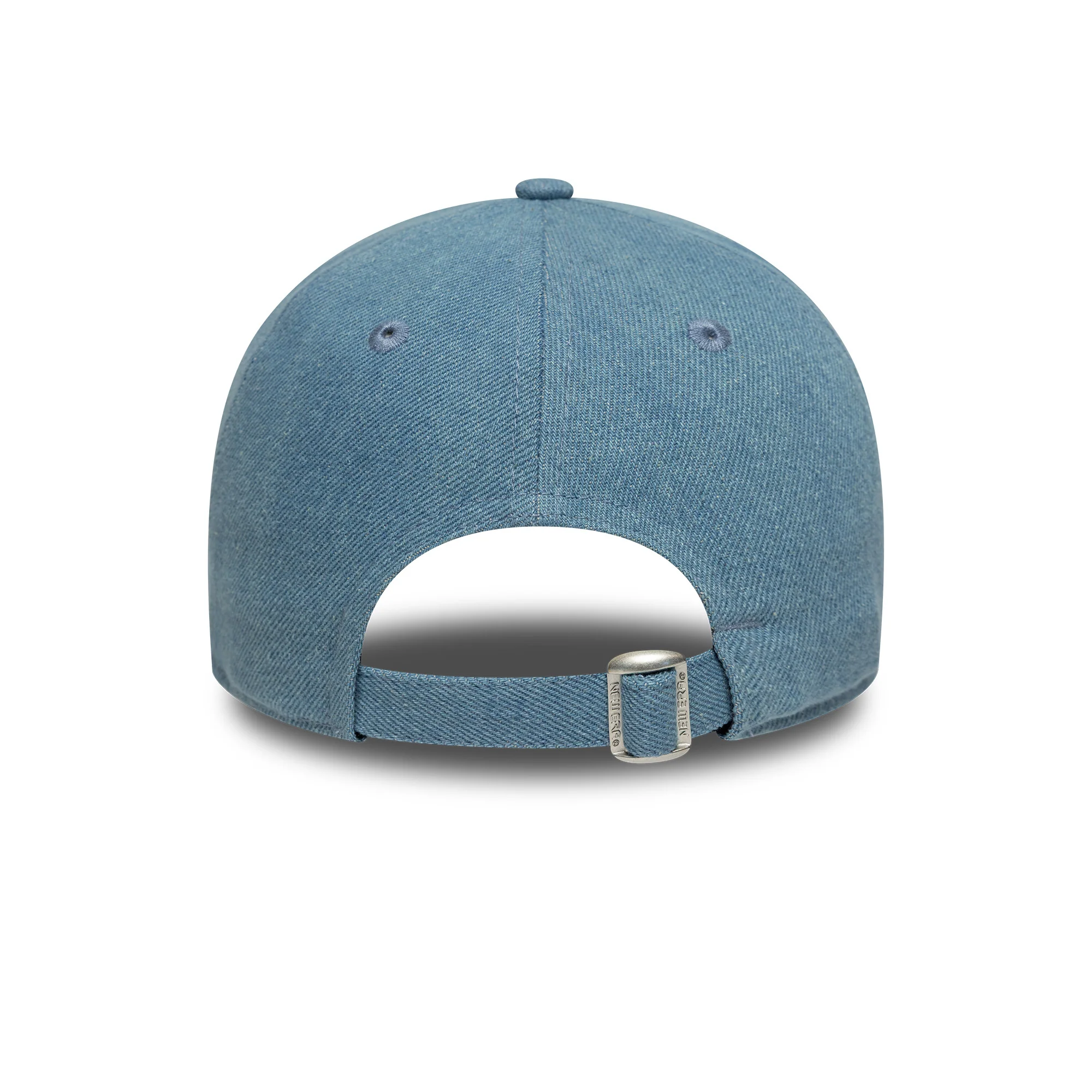 New York Yankees Womens MLB Denim Stitch Pastel Blue 9TWENTY Cap - Image 3