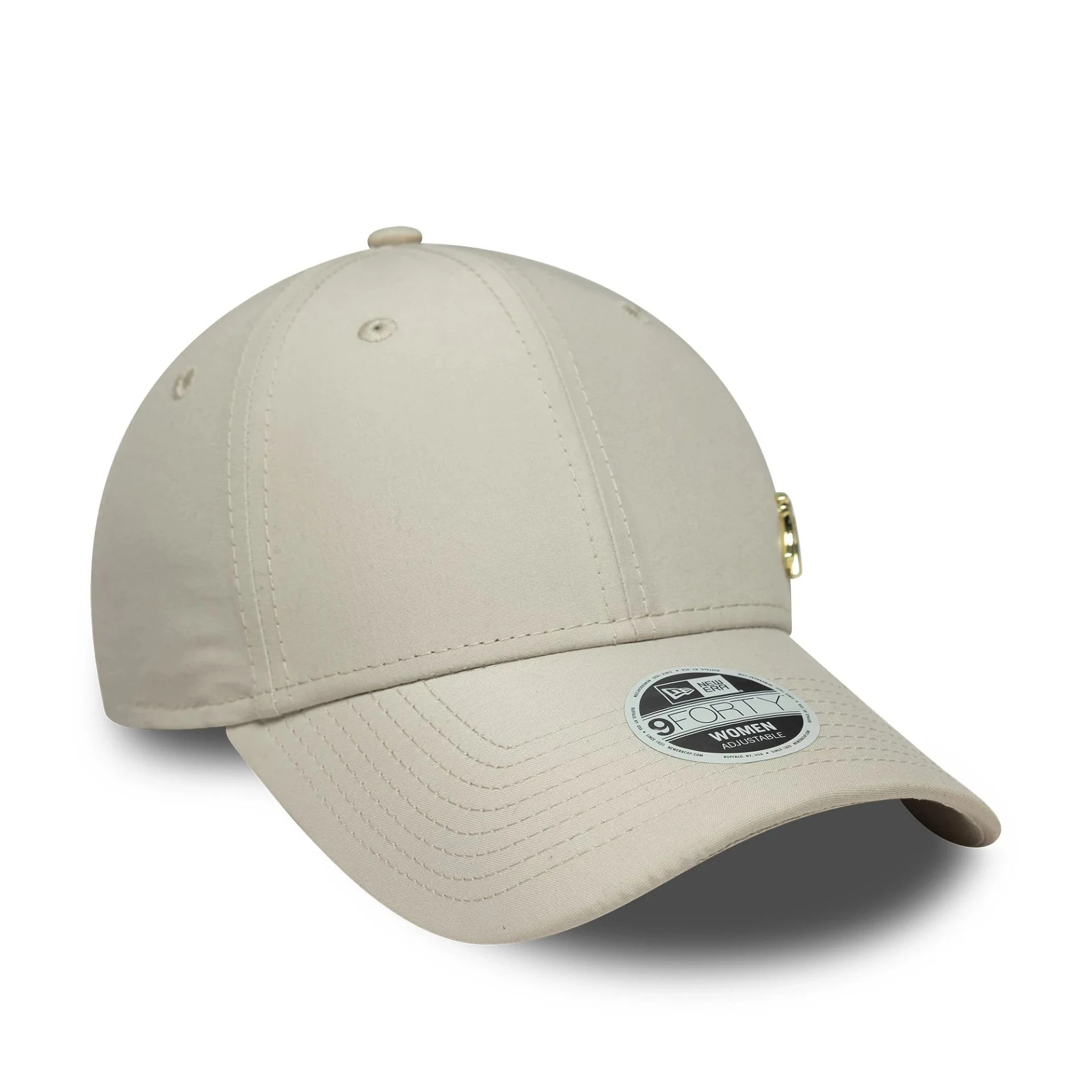 New York Yankees Womens MLB Flawless Light Beige 9FORTY Cap - Image 2