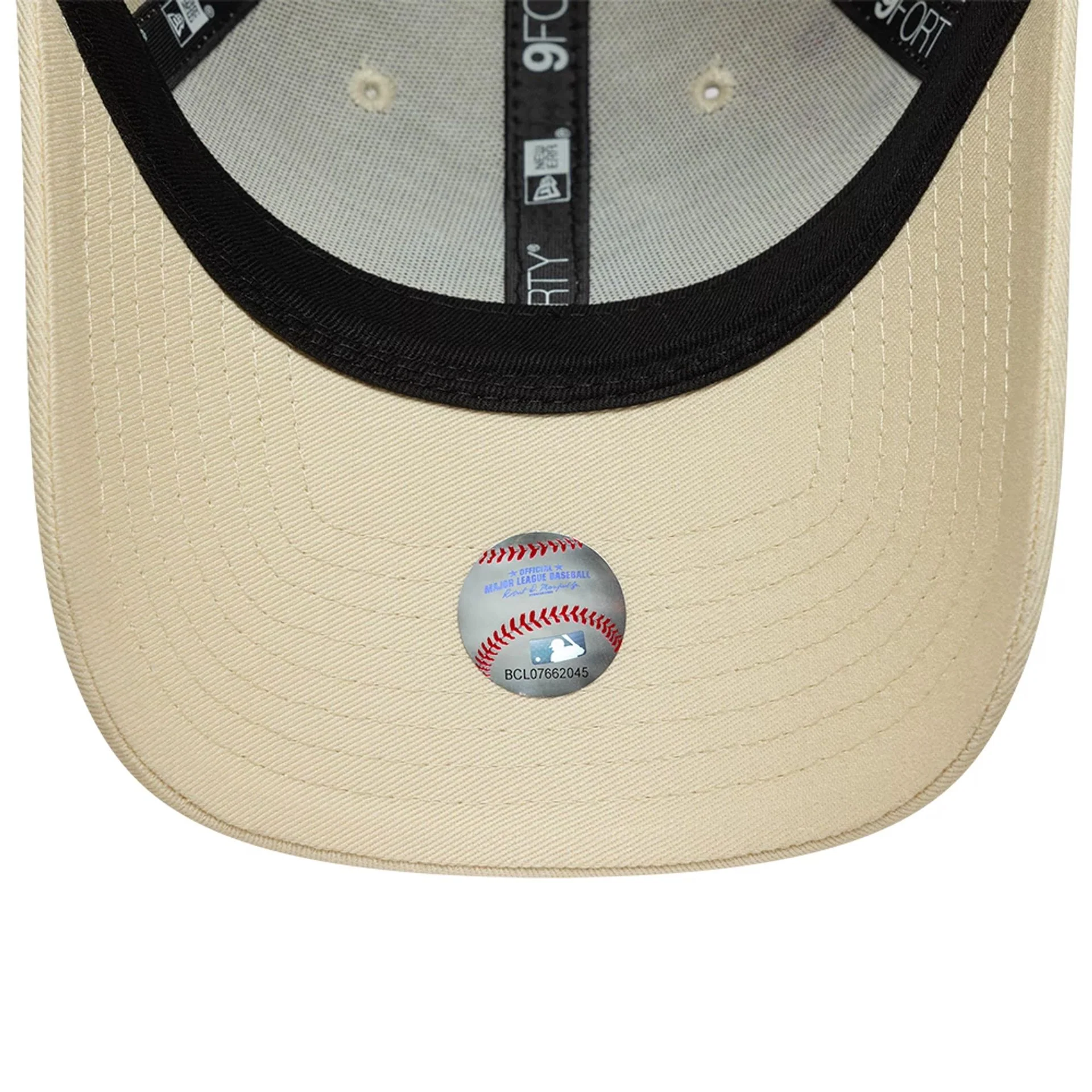 New York Yankees Womens MLB Floral Icon Cream 9FORTY Adjustable Cap - Image 5