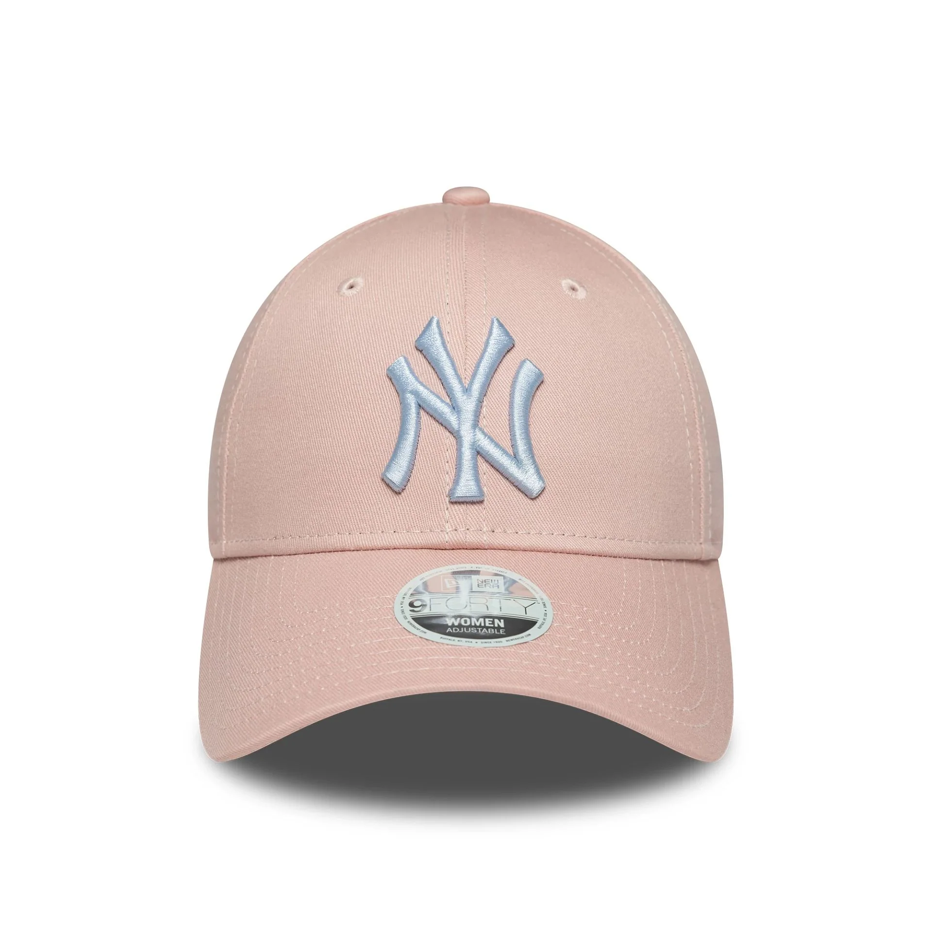 New York Yankees Womens MLB League Essential Pastel Pink 9FORTY Adjustable Cap - Image 2