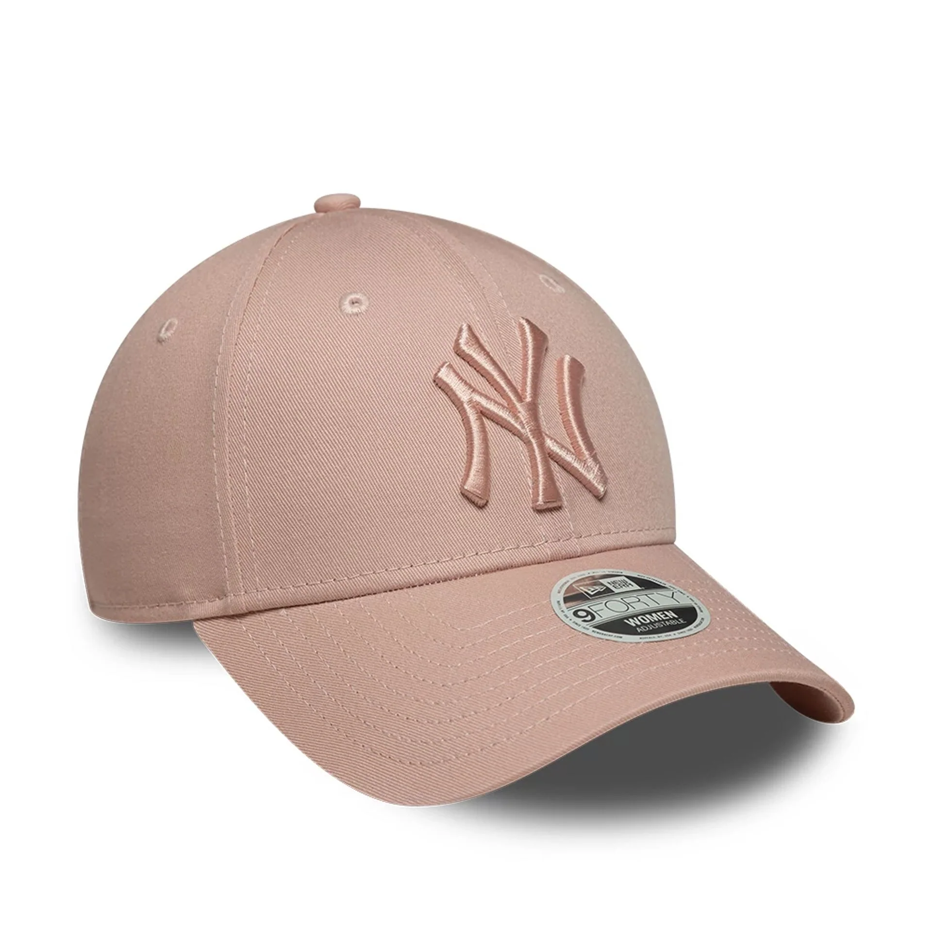 New York Yankees Womens MLB League Essential Pastel Pink 9FORTY Adjustable Cap - Image 2
