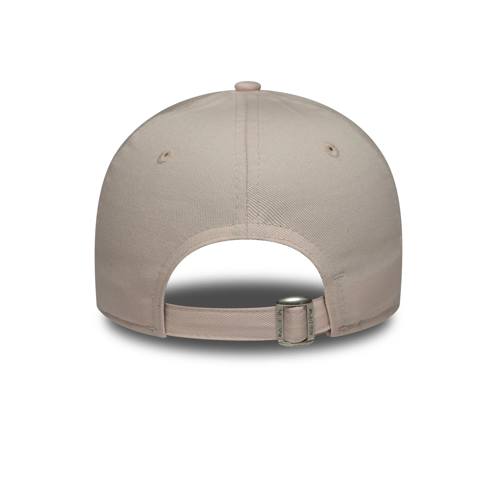 New York Yankees Womens MLB Metallic Logo Pastel Pink 9FORTY Cap - Image 3