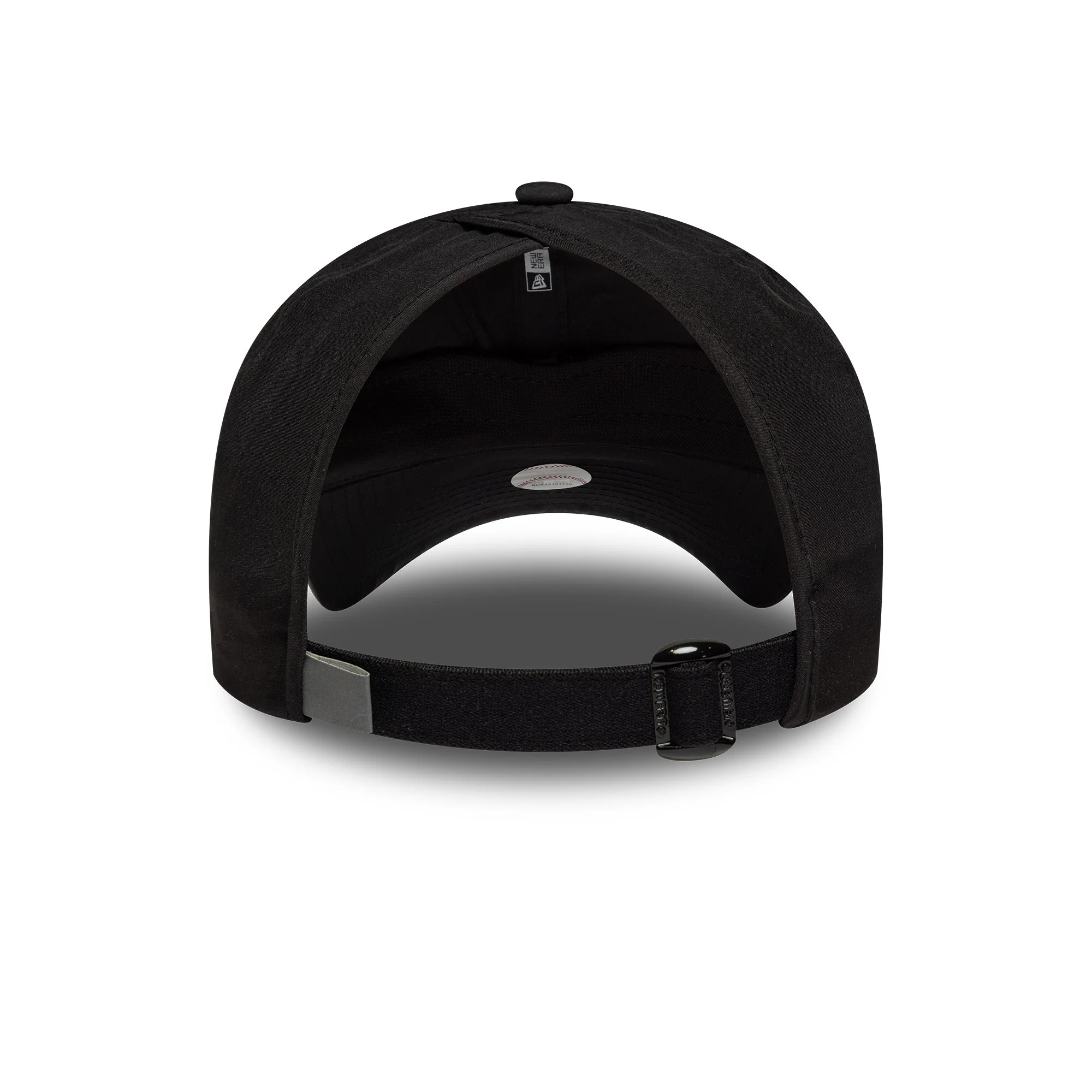 New York Yankees Womens MLB Pony Tail Black Open Back Cap - Image 3