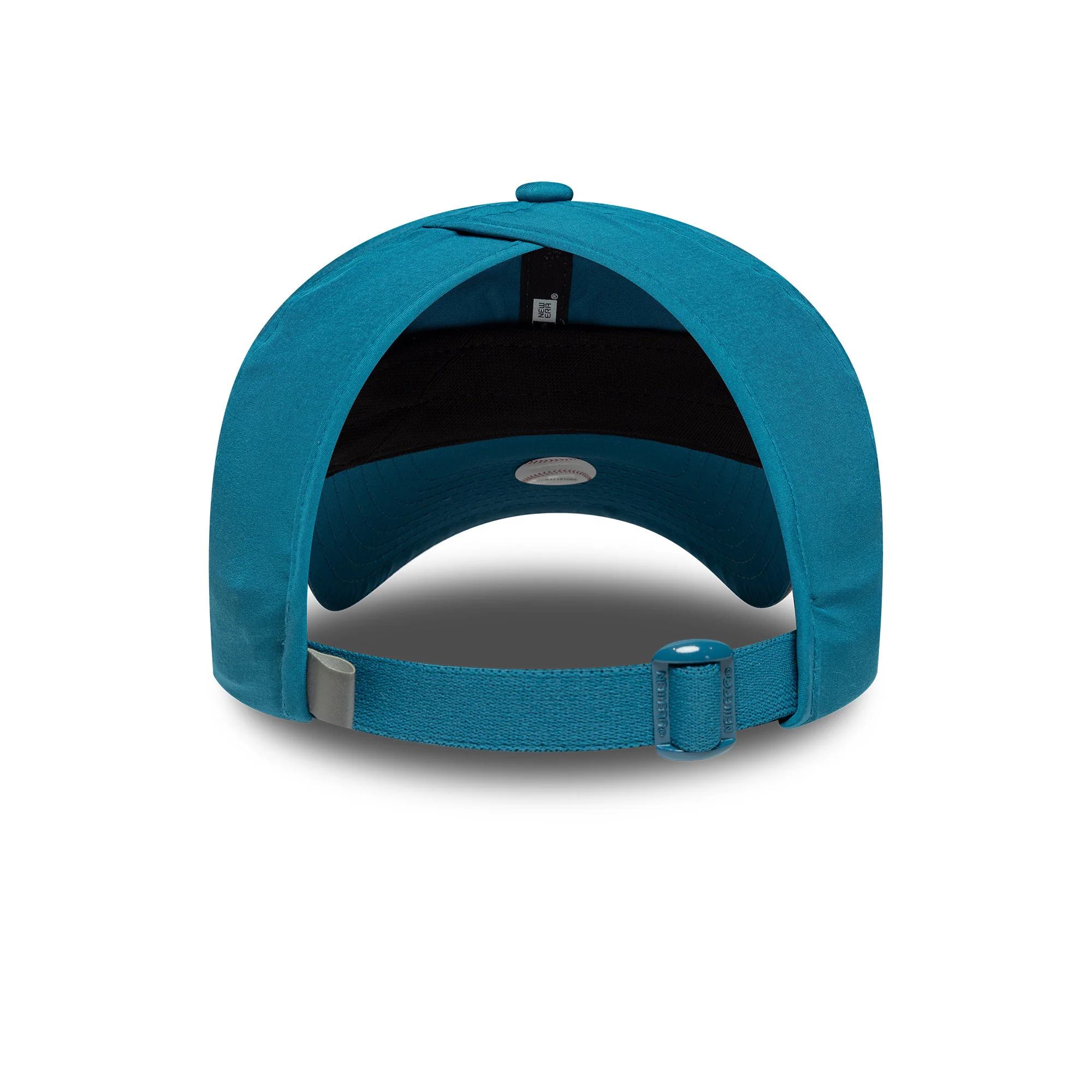 New York Yankees Womens MLB Pony Tail Blue Open Back Cap - Image 3