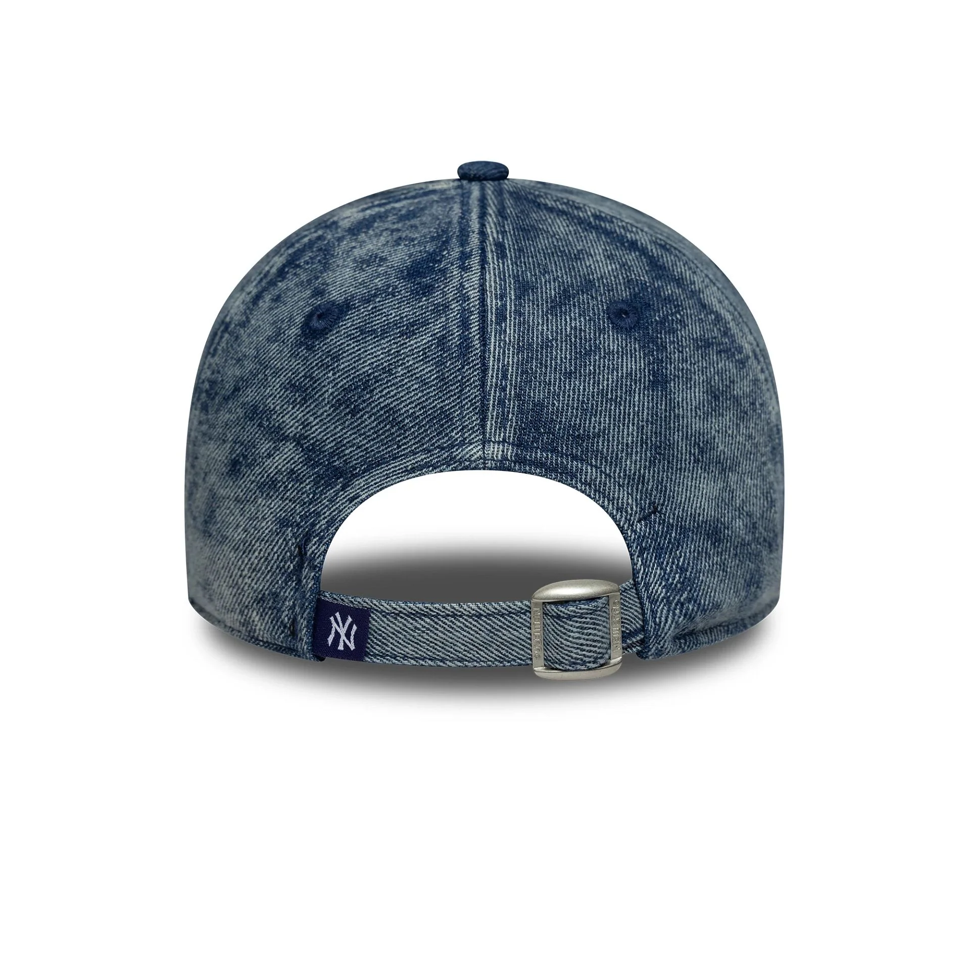 New York Yankees Womens MLB Stone Denim Pastel Blue 9TWENTY Adjustable Cap - Image 3