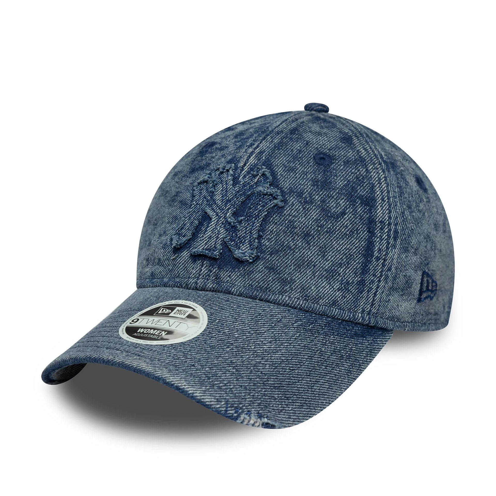 New York Yankees Womens MLB Stone Denim Pastel Blue 9TWENTY Adjustable Cap - Image 5