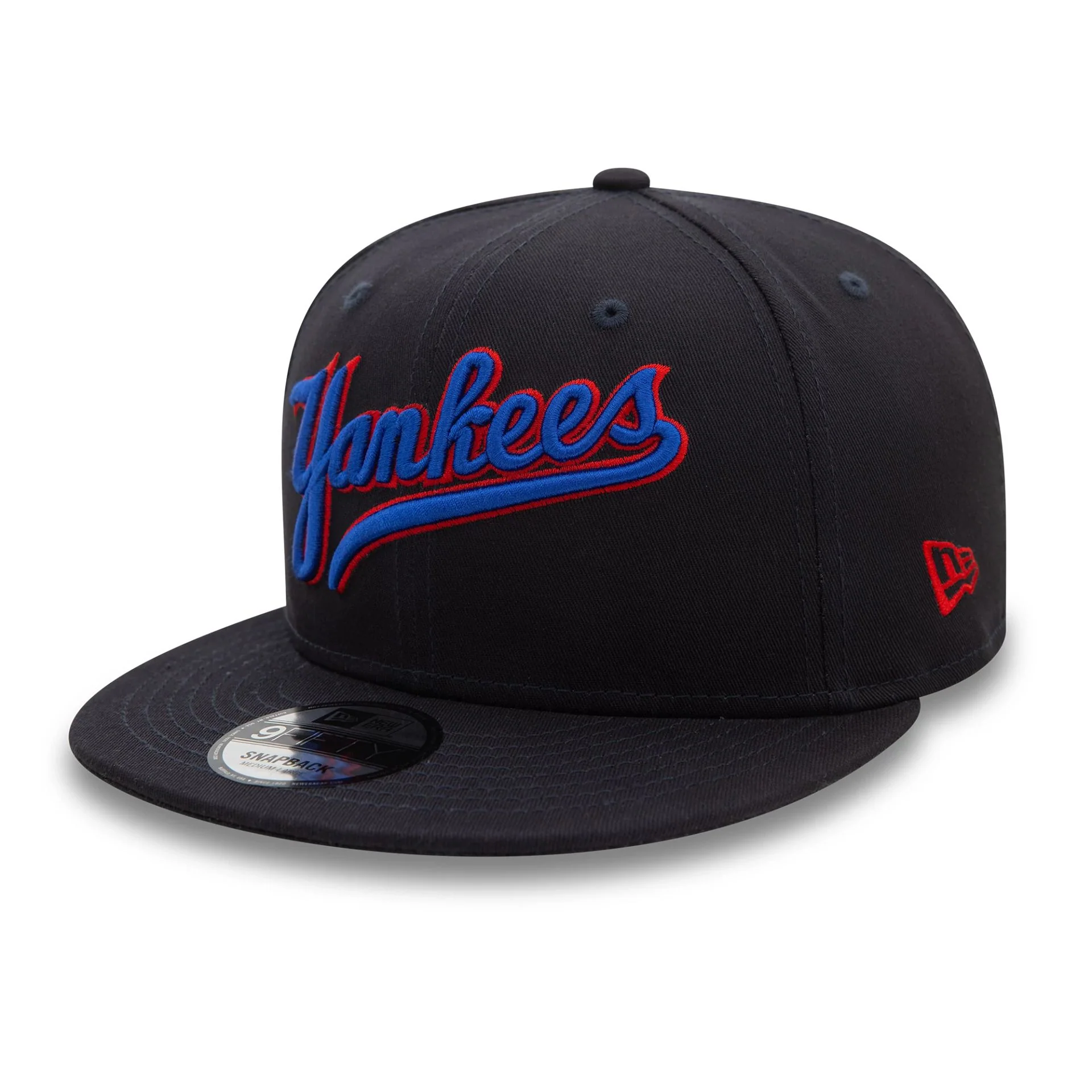 New York Yankees Wordmark Patch Navy 9FIFTY Cap - Image 3