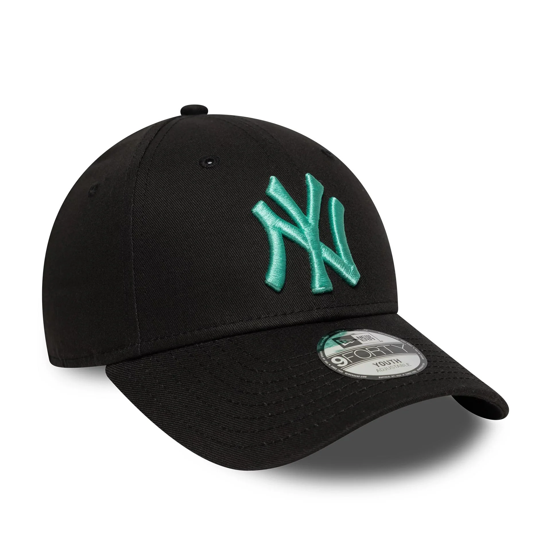 New York Yankees Youth MLB League Essential Black 9FORTY Adjustable Cap - Image 3