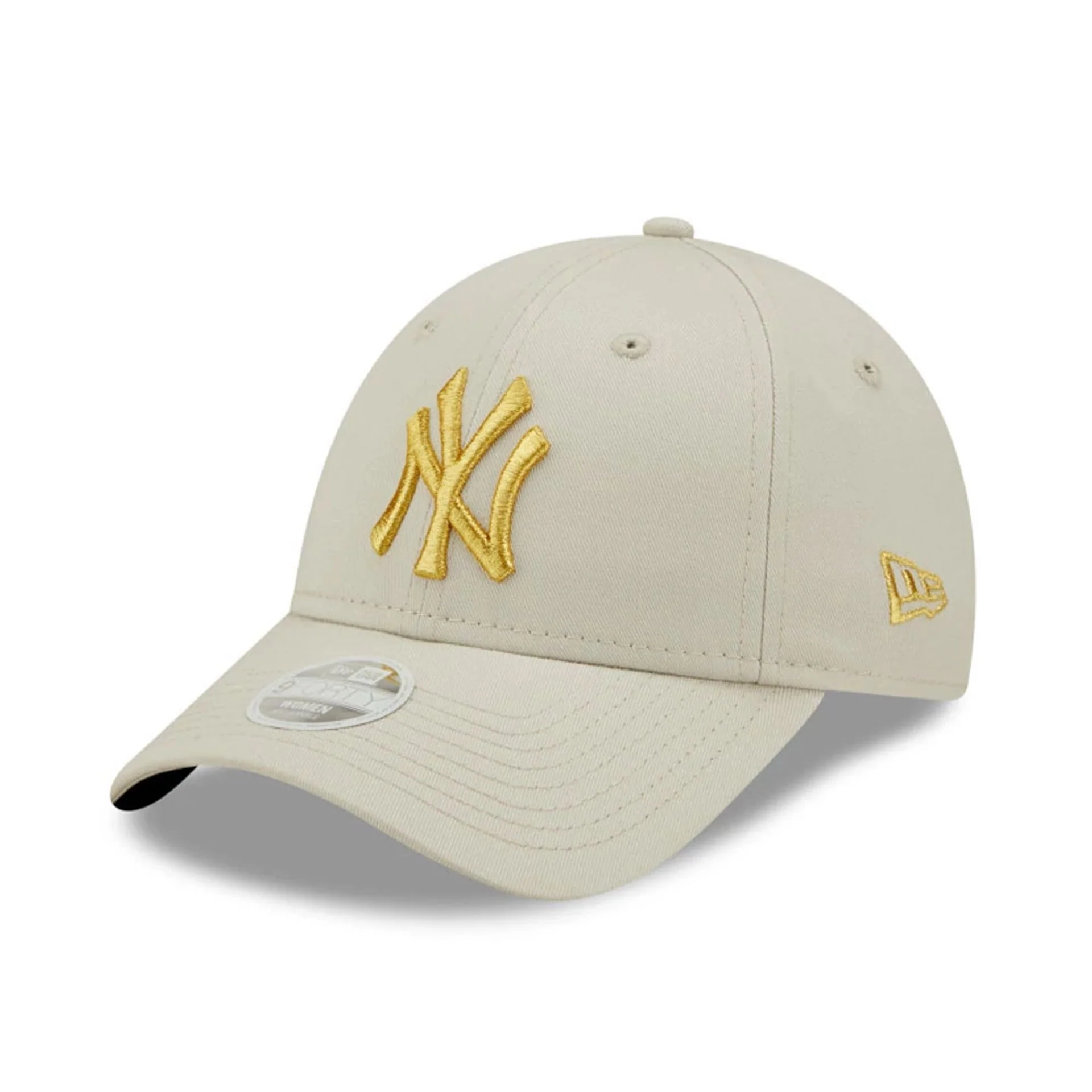Official New Era Womens Metallic Logo New York Yankees 9FORTY Cap - Image 4