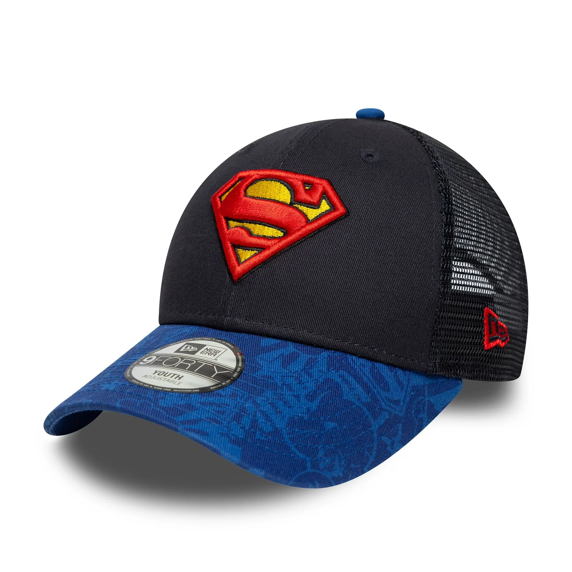 Superman Youth DC Blue 9FORTY Trucker Adjustable Cap - Image 5