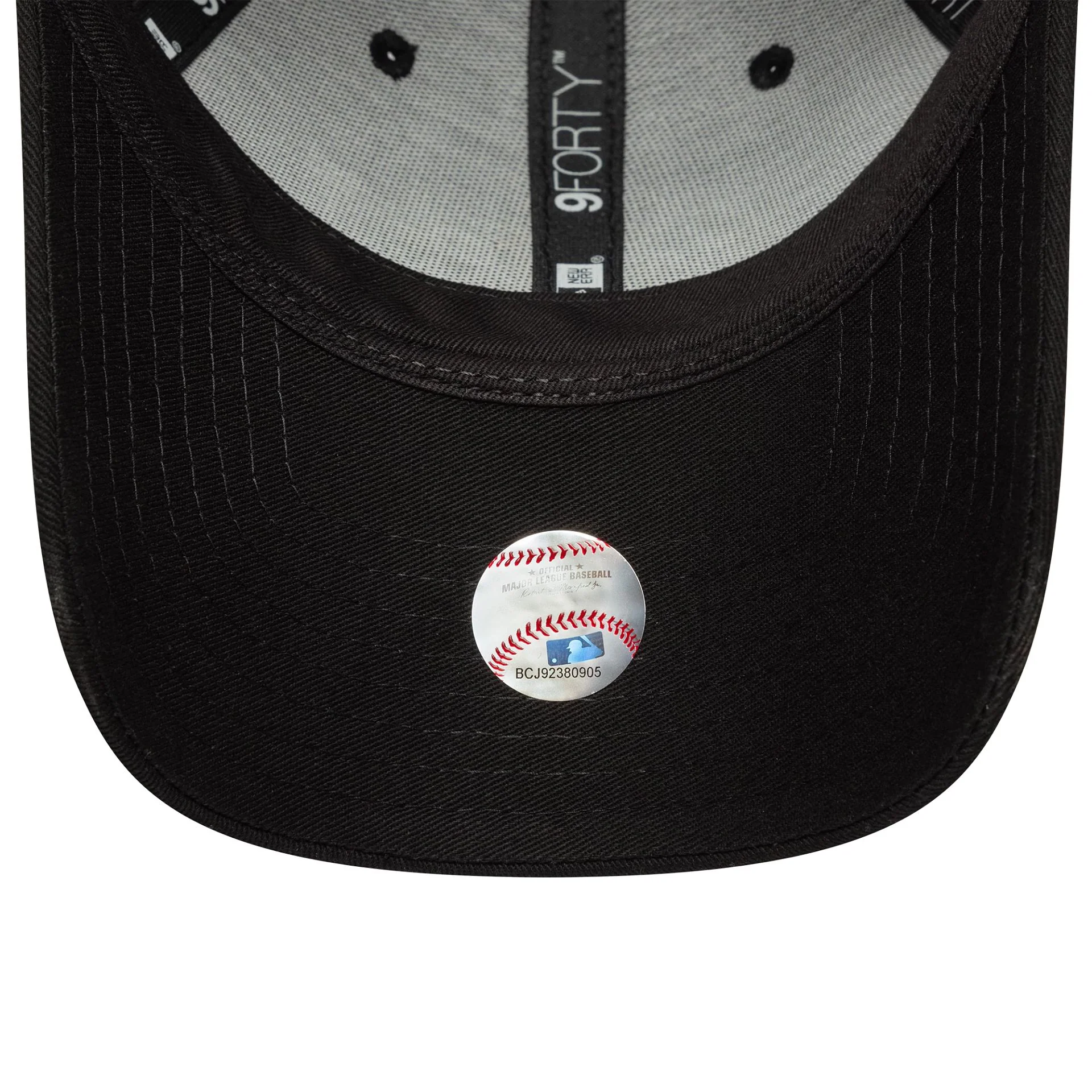 Womens New Era Beaded Black 9FORTY Adjustable Cap - Image 5
