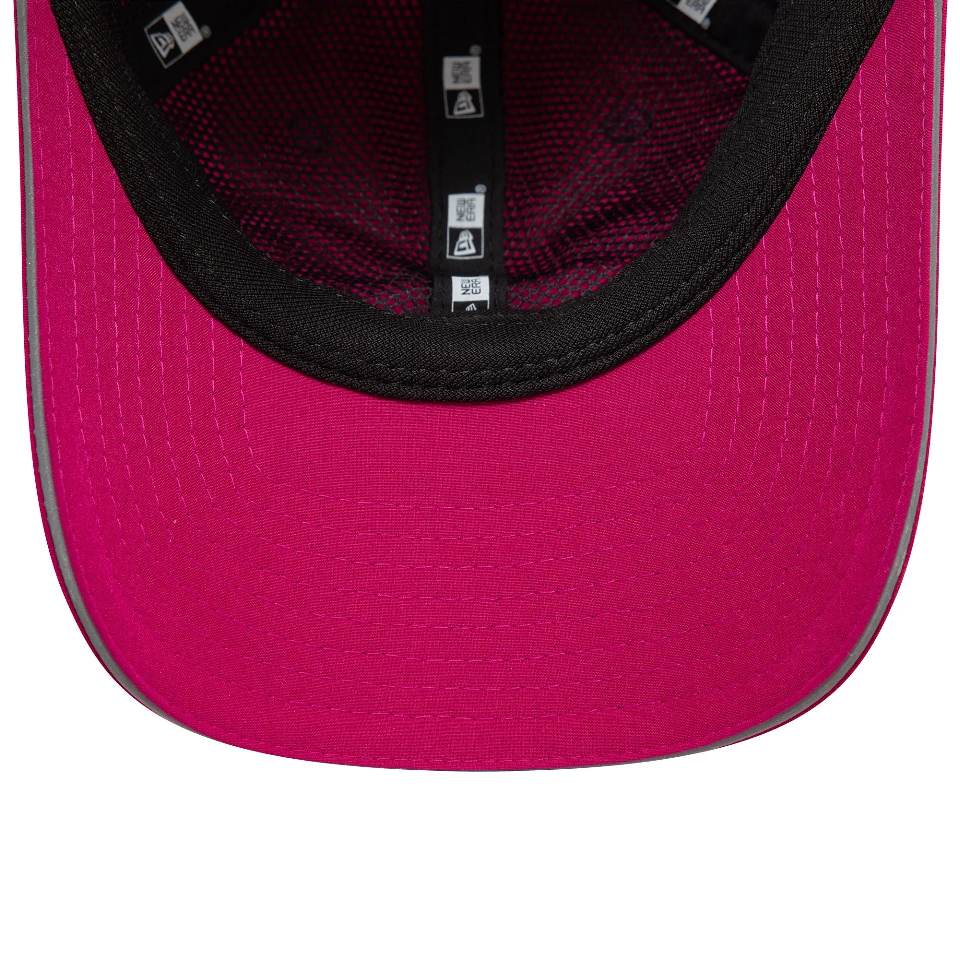 Womens New Era Pink Open Back Adjustable Cap - Image 5