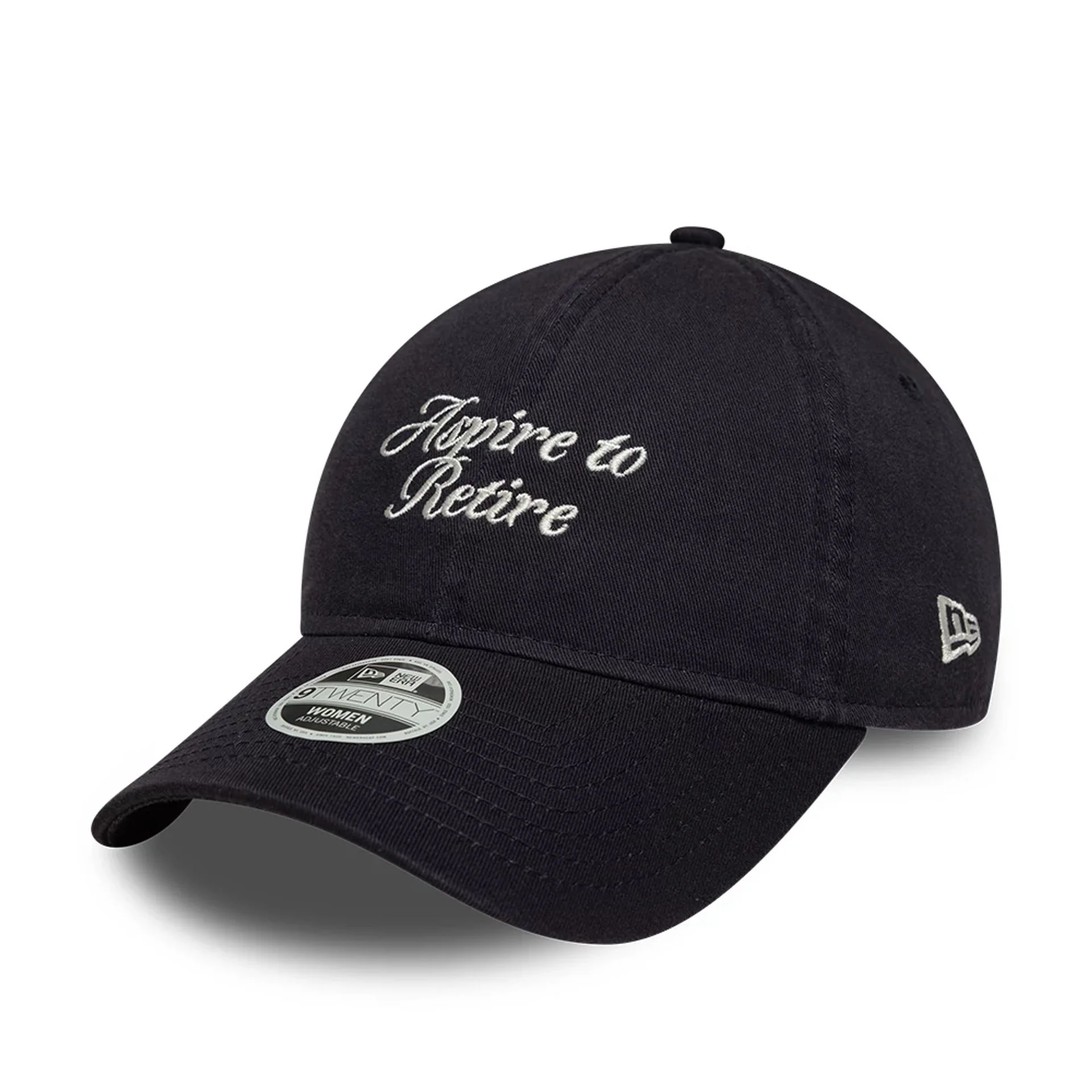 Womens New Era Slogan Navy 9TWENTY Adjustable Cap - Image 4